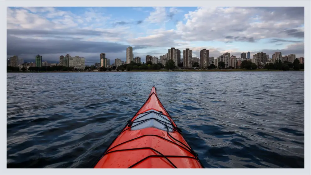 A skyline view from False Creek