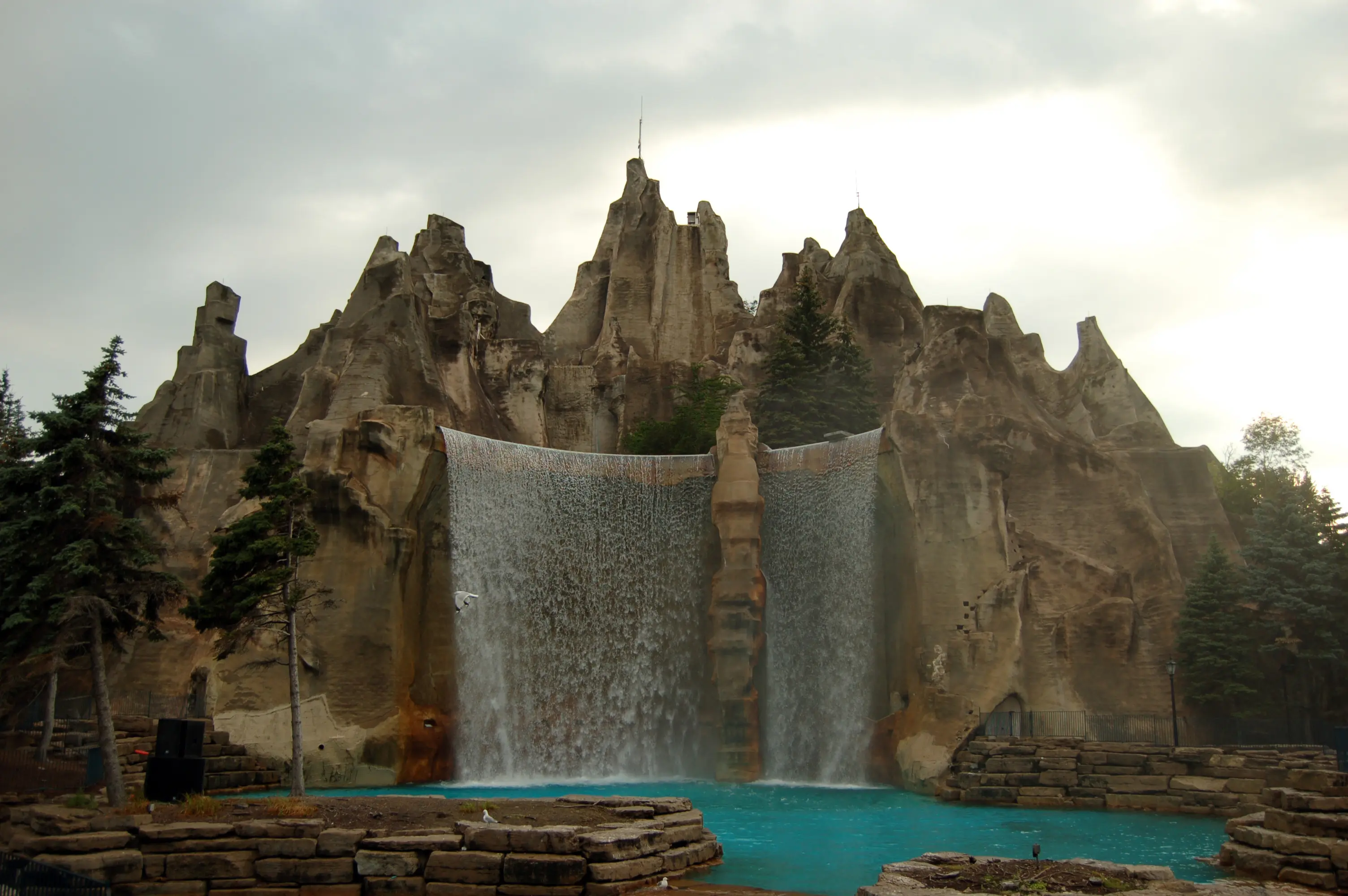 Image of Wonder Mountain at Canada's Wonderland amusement park.
