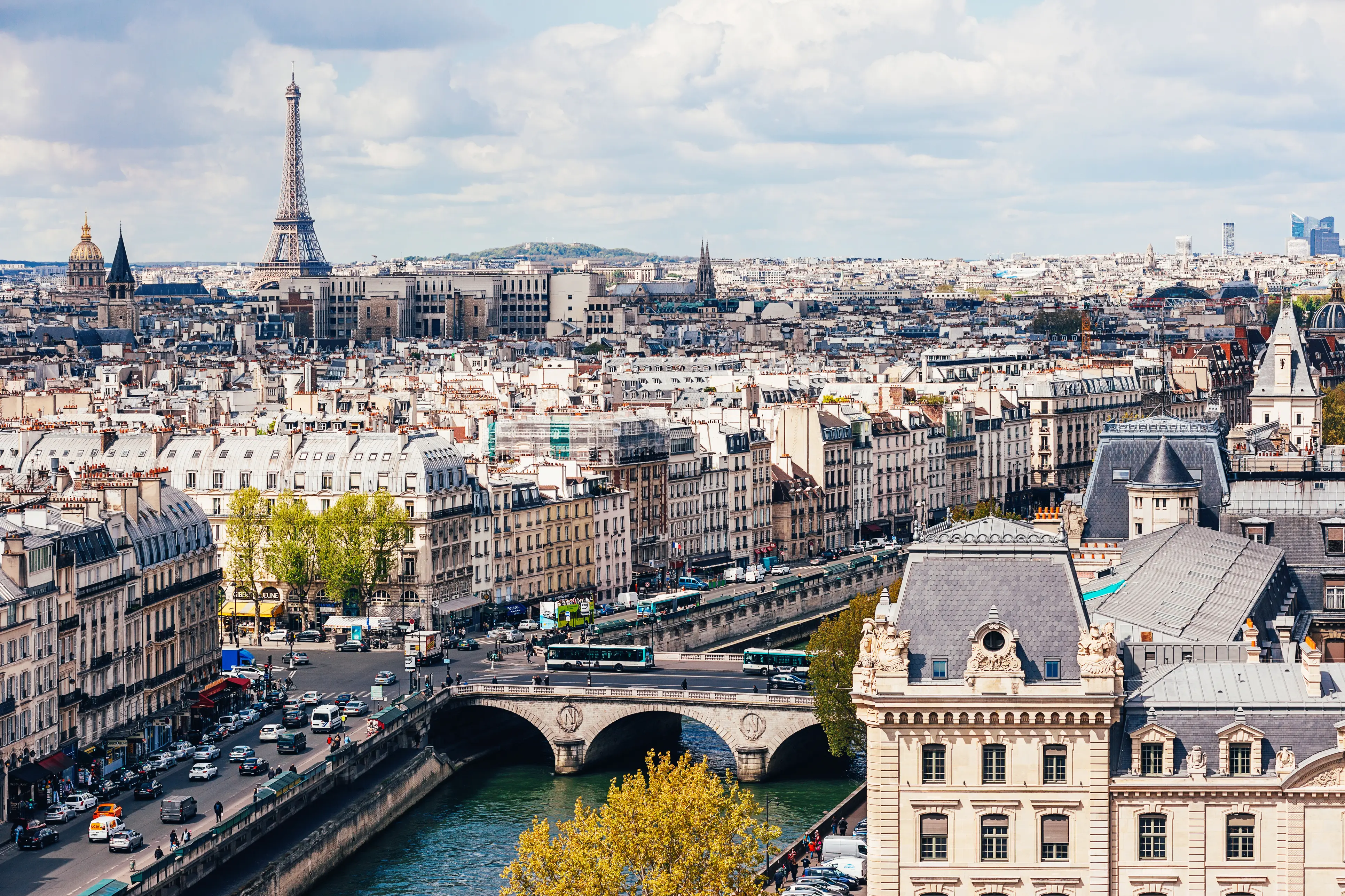 Scenes of Paris France