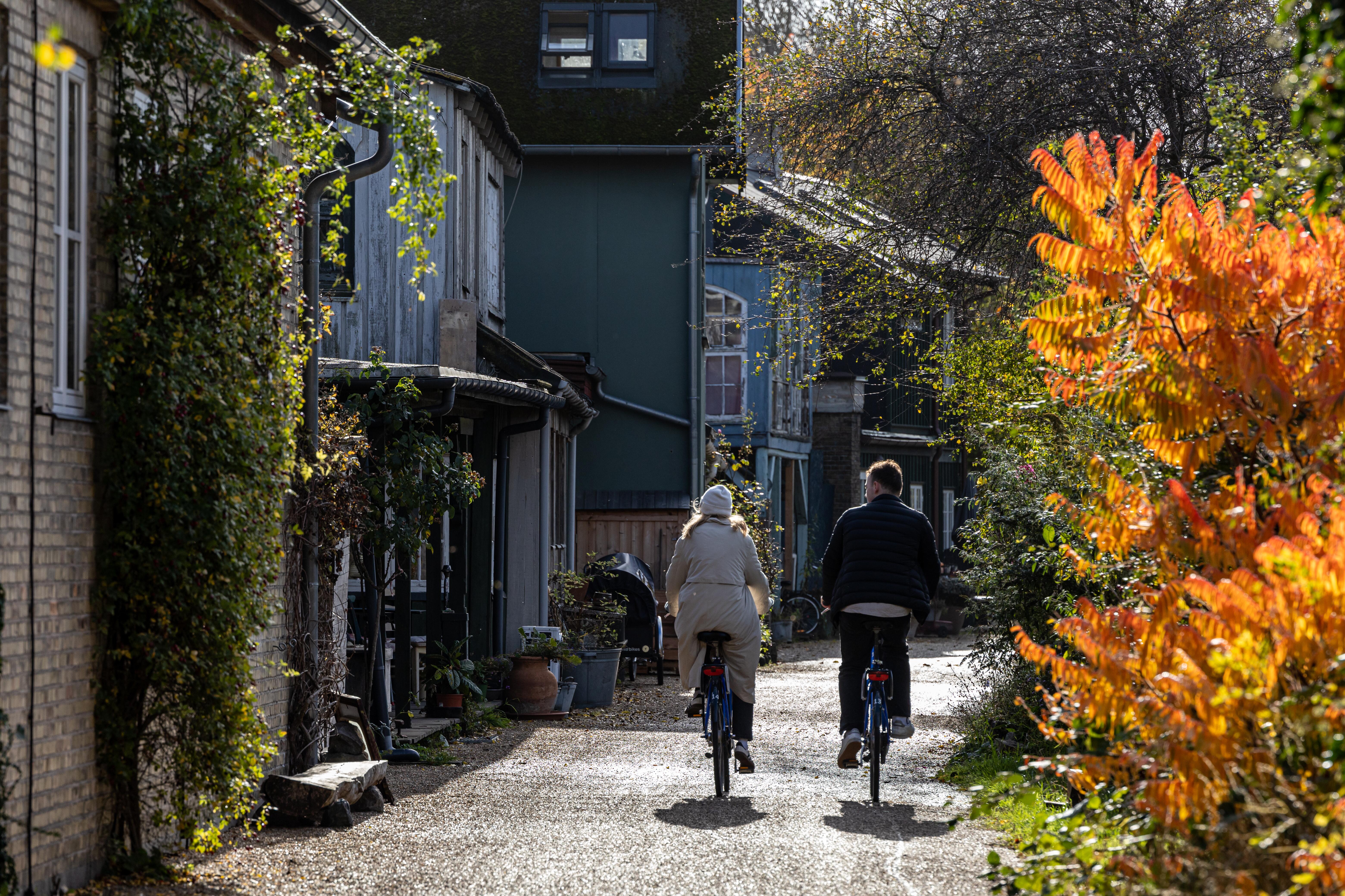 Photo of Freetown Christiania in Copenhagen, Denmark