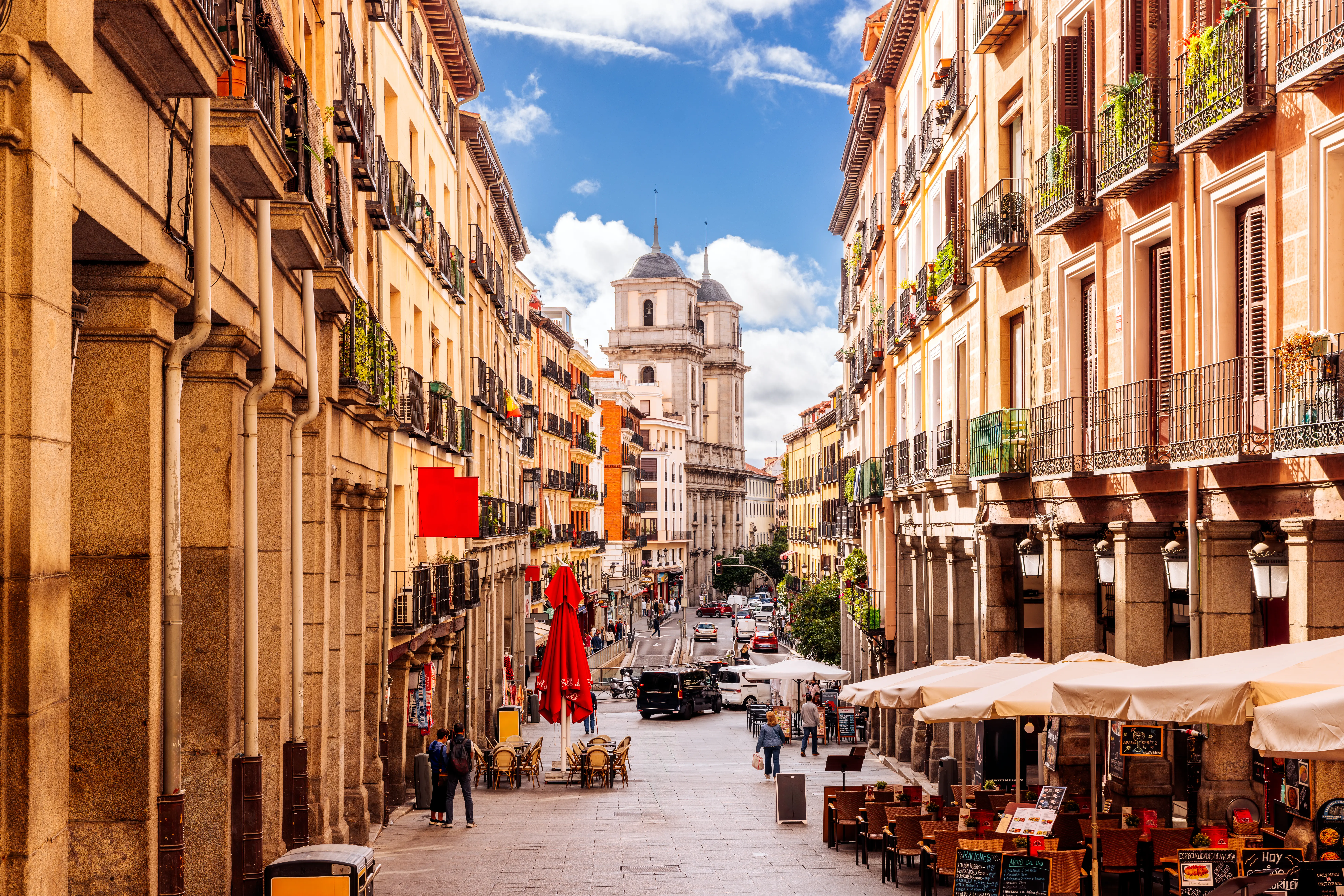 Street in Madrid, Spain