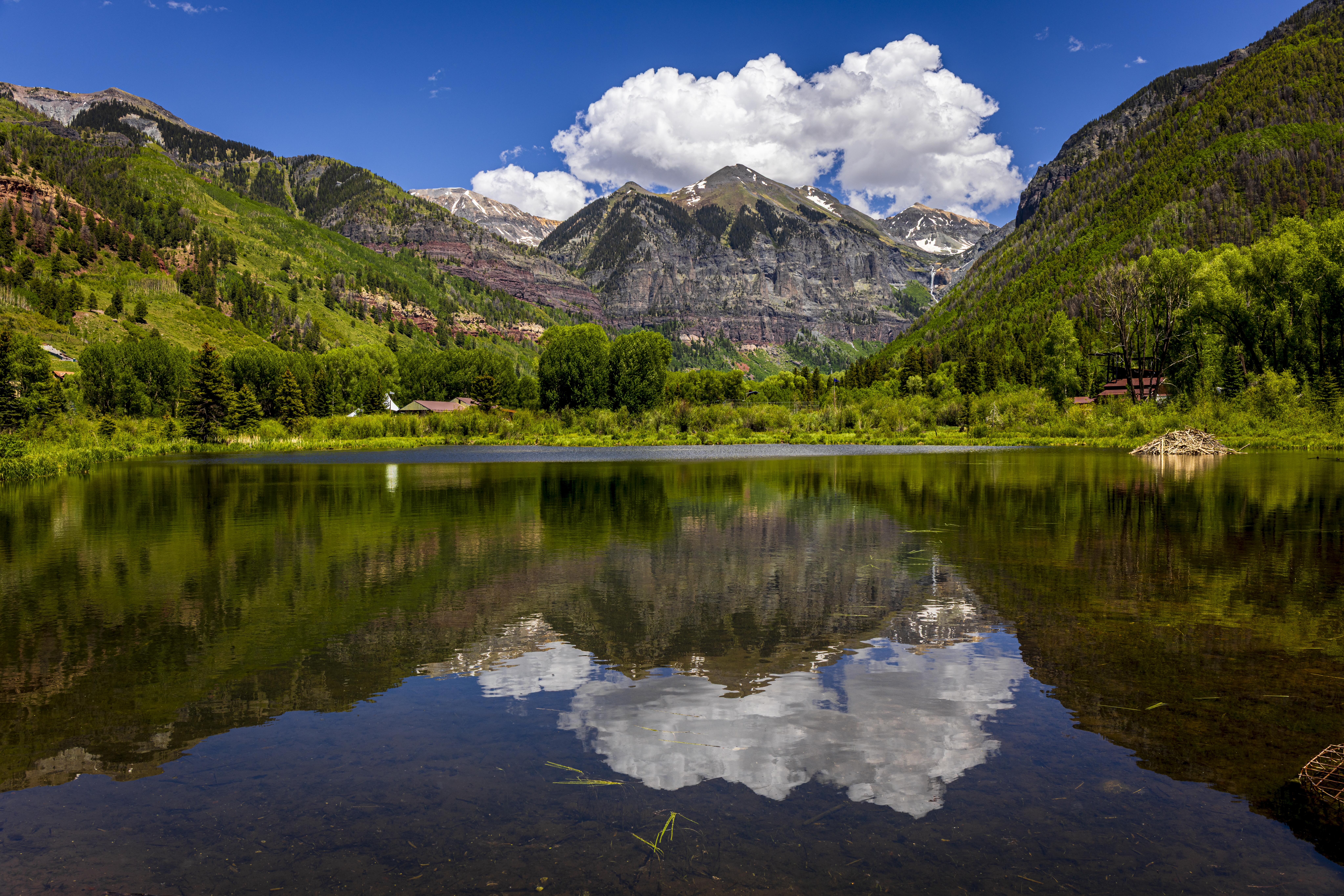 Image of a serene mountain wilderness setting in Colorado.