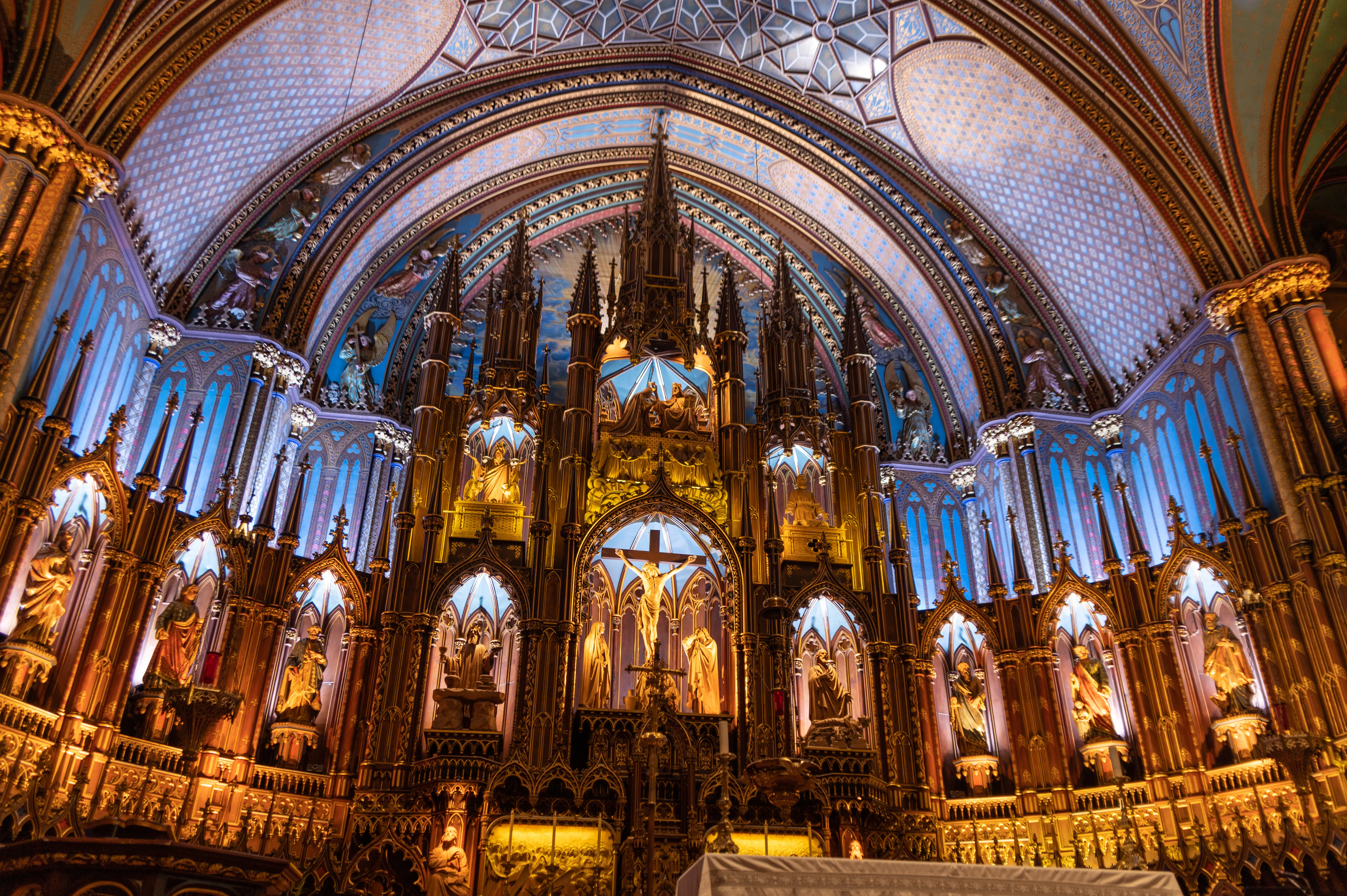 Photo of Altar of Notre-Dame Basilica of Montreal, Canada