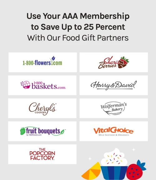 Save on food gift ideas with your AAA membership.