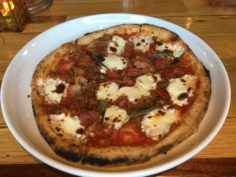 Meat-lovers pizza