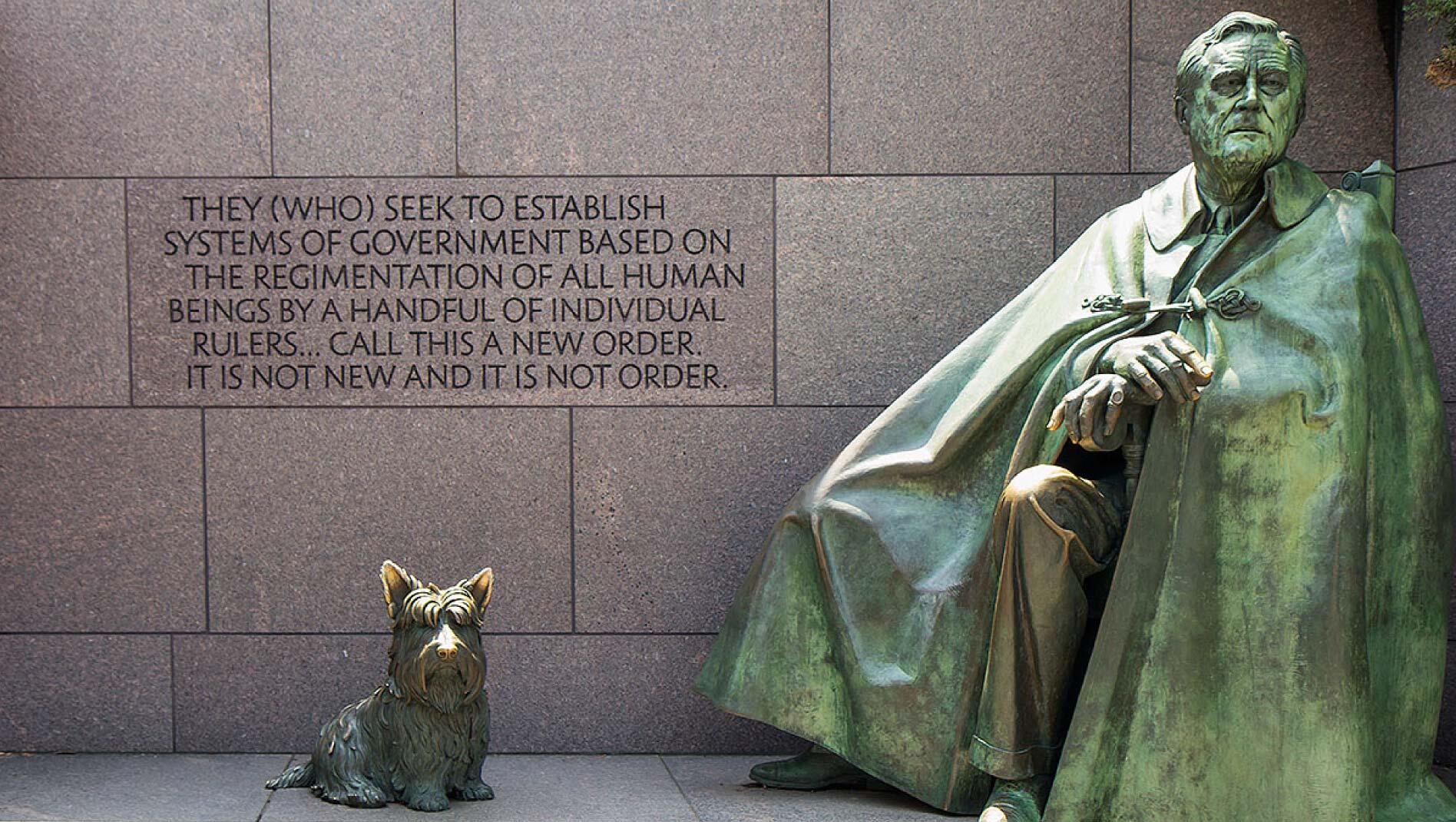 An exterior view of the National Gallery of Art