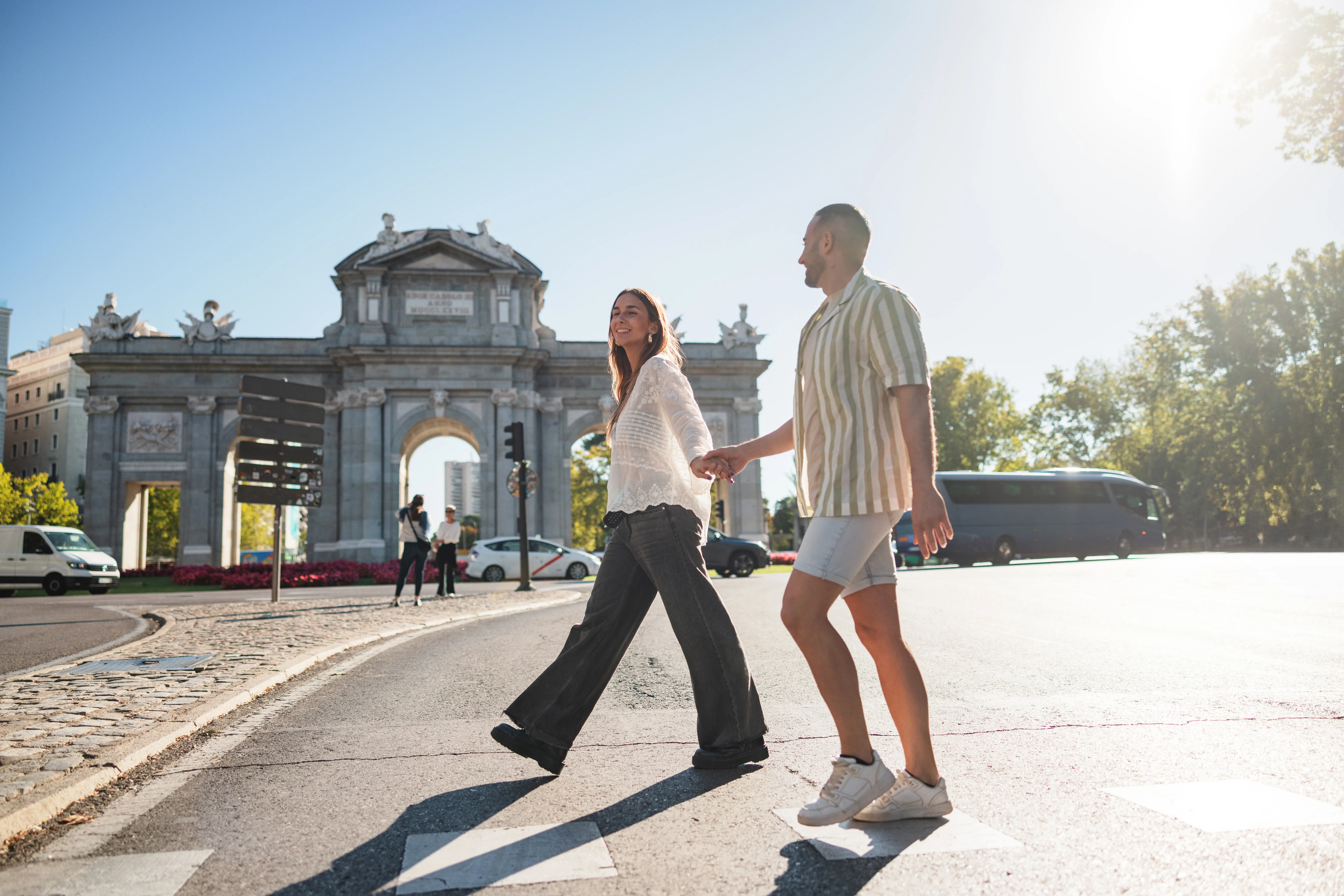 Photo of people on a tour in Madrid