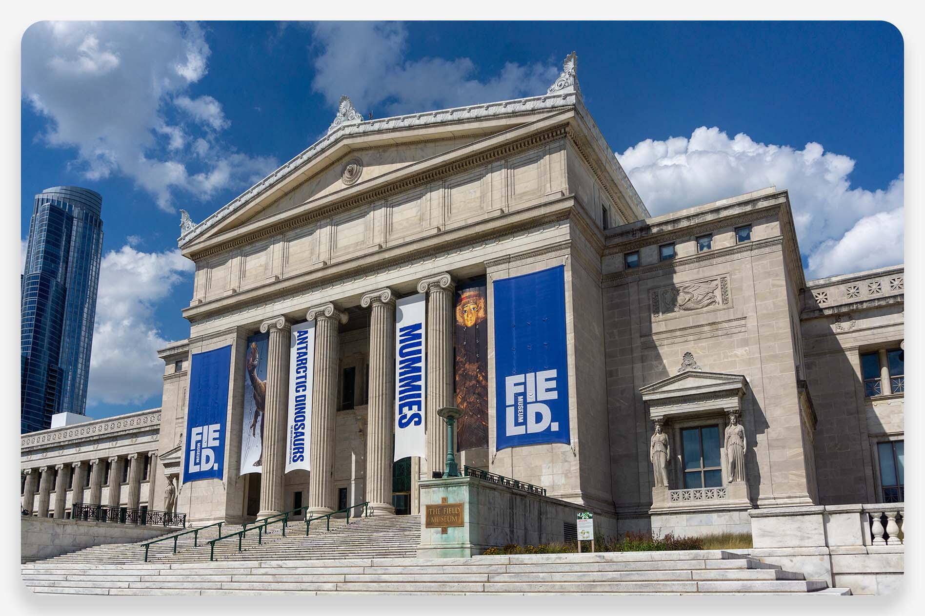 The Field Museum from the outside