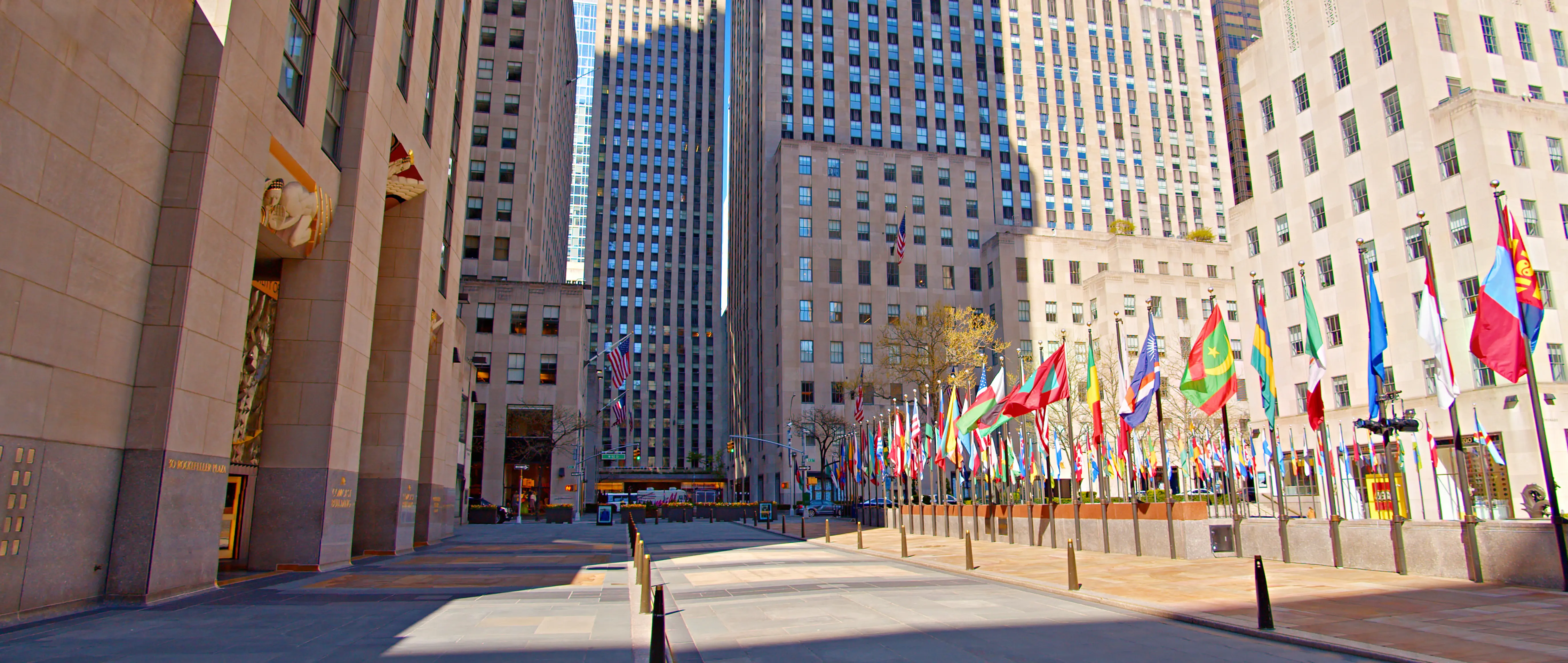 Image of Rockefeller Center in New York City.