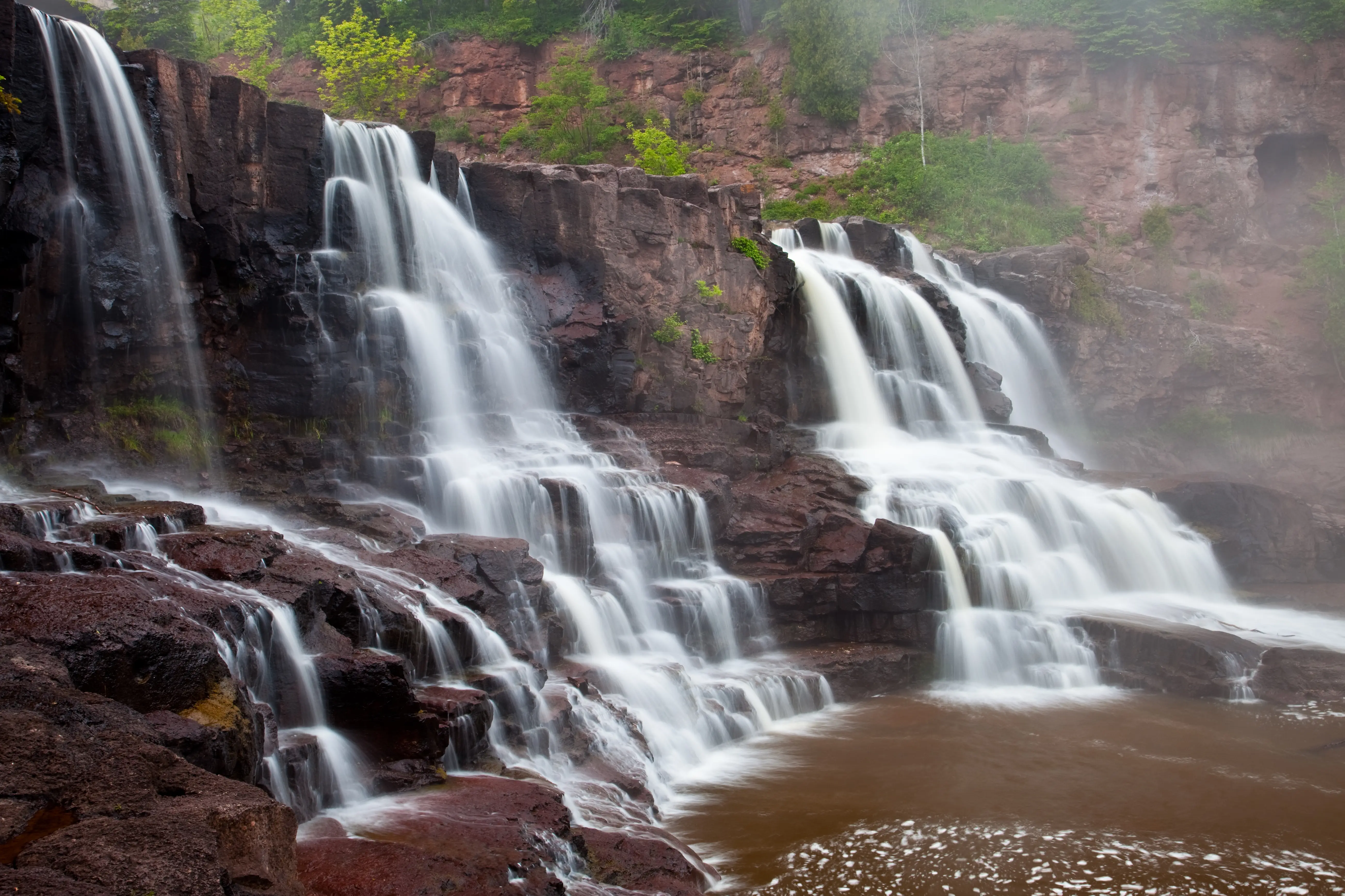 Gooseberry Falls, North Shore of Lake Superior, Minnesota