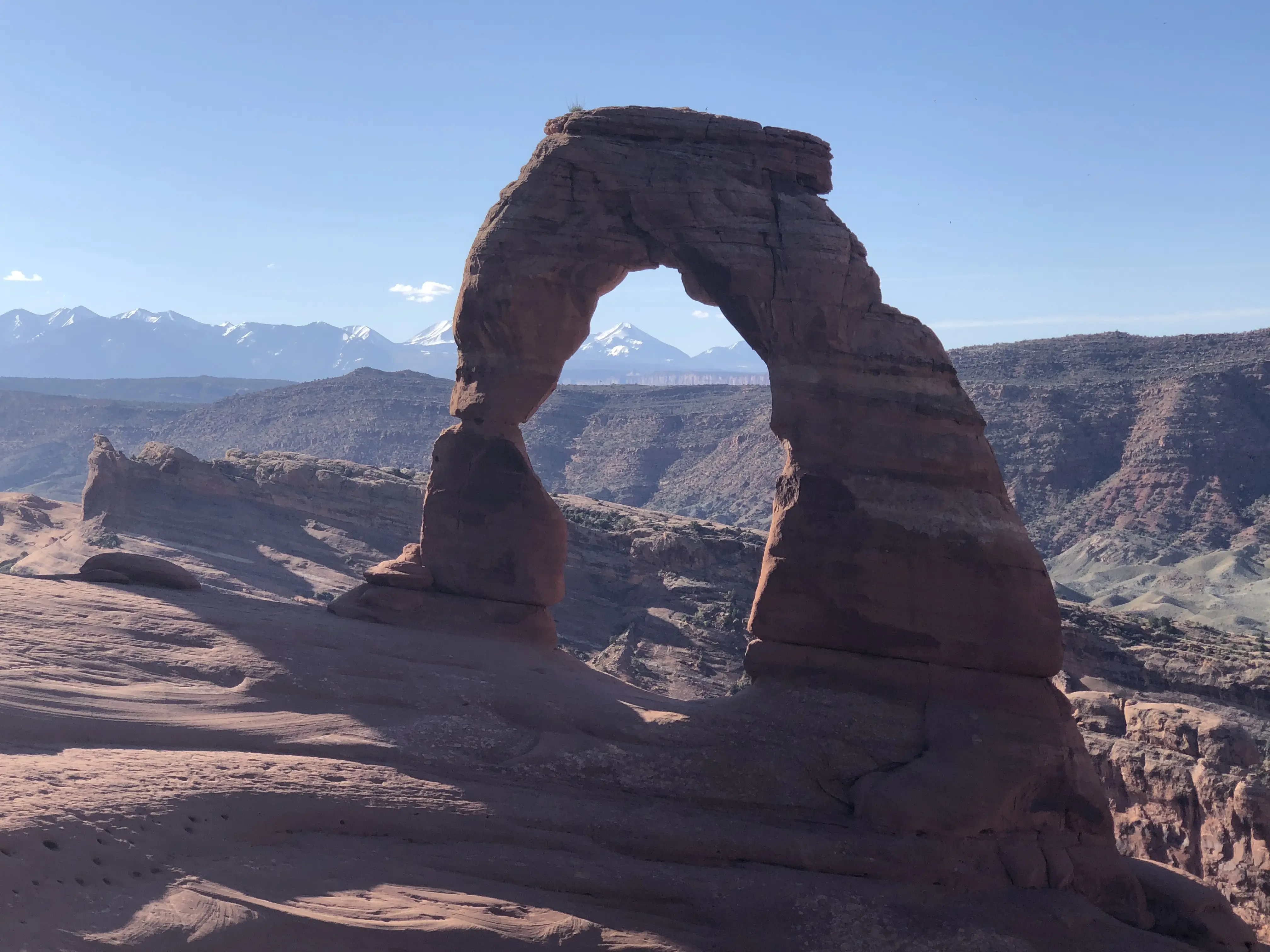 Image of Delicate Arch in Arches National Park.