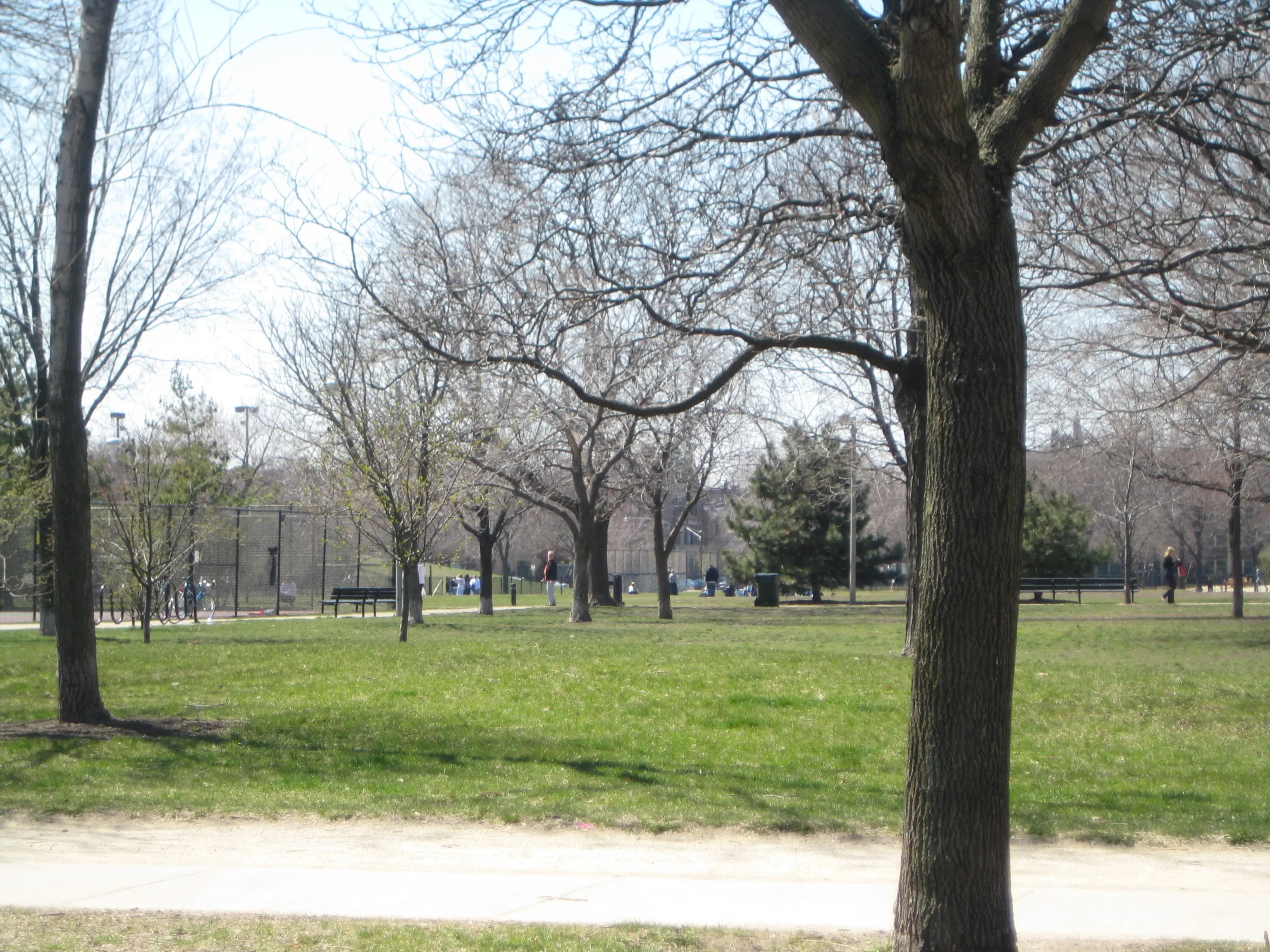 Image of Oz Park in Chicago, Illinois.