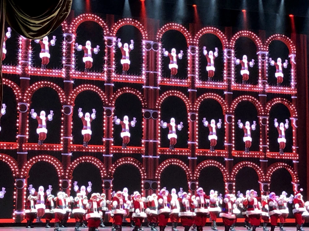Rockette Christmas Show at Radio City Music Hall in Manhattan in New York City