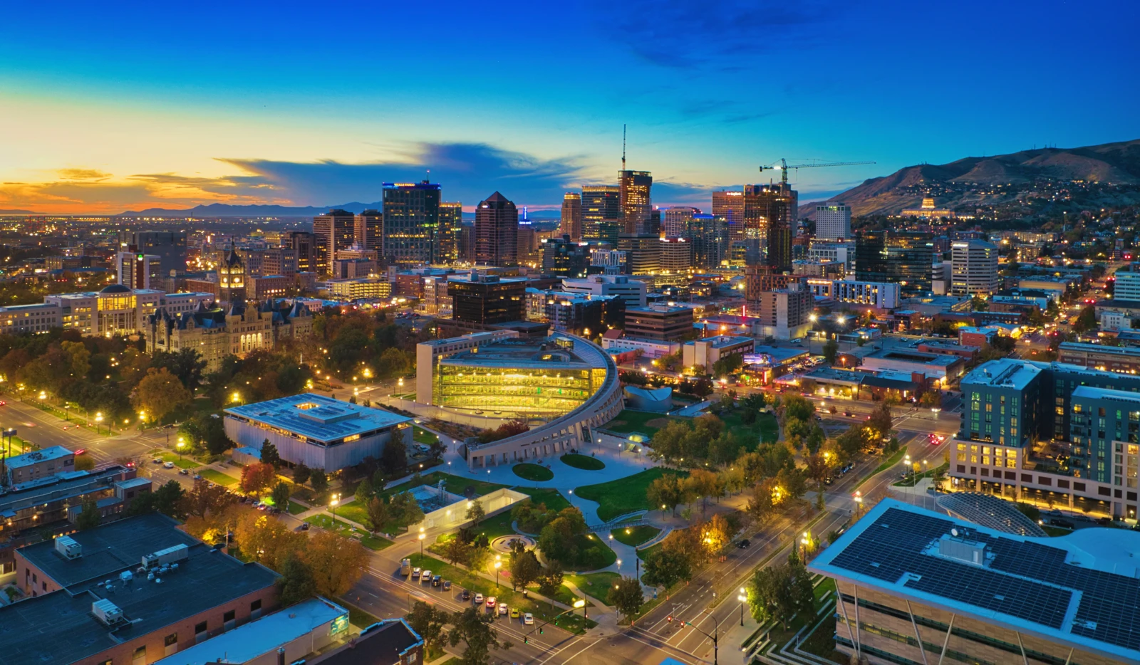 Best Time to Visit Salt Lake City Trip Canvas