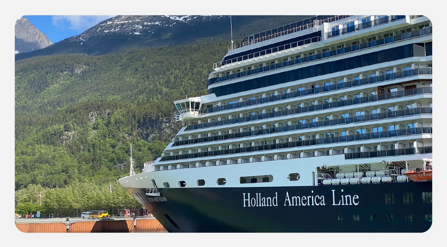 Holland America Line cruise ship
