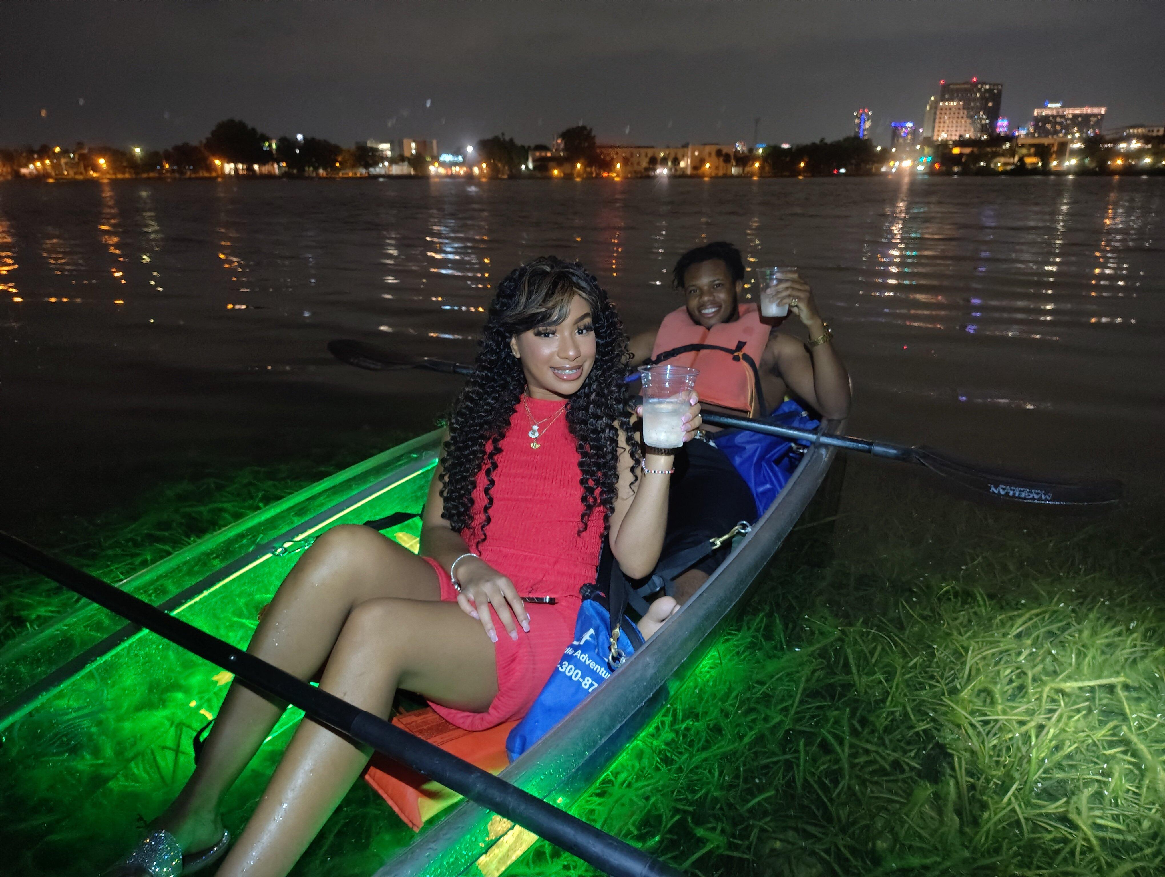 Glow in the dark paddle-boarding and kayak experience in Orlando, FL