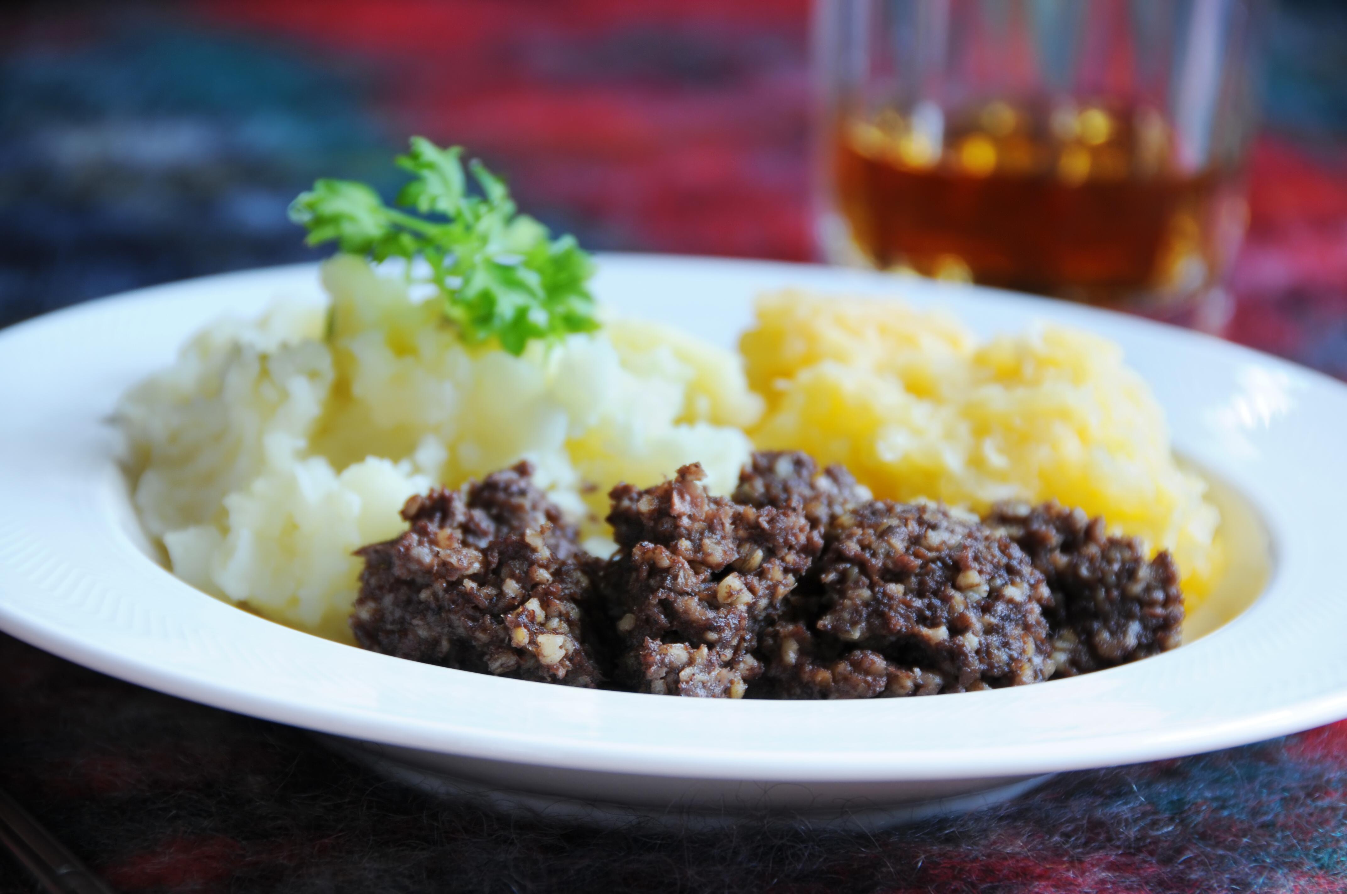 Photo of Haggis in Edinburgh, Scotland