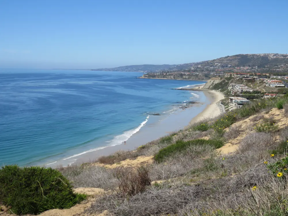 Dana Point Headlands Conservation Area overlooking the Pacific Ocean in Orange County, California