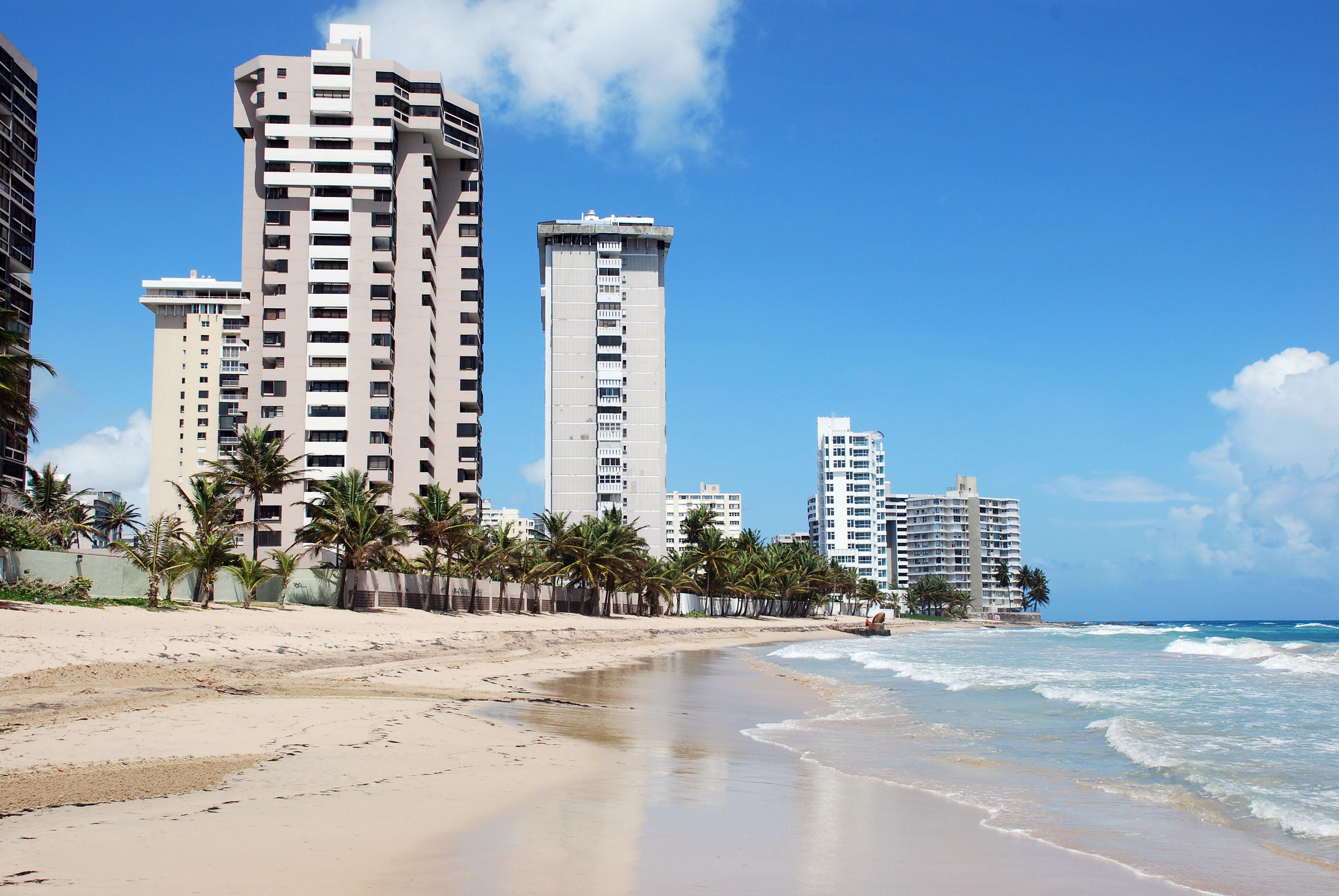 Condado Beach in San Juan, Puerto Rico