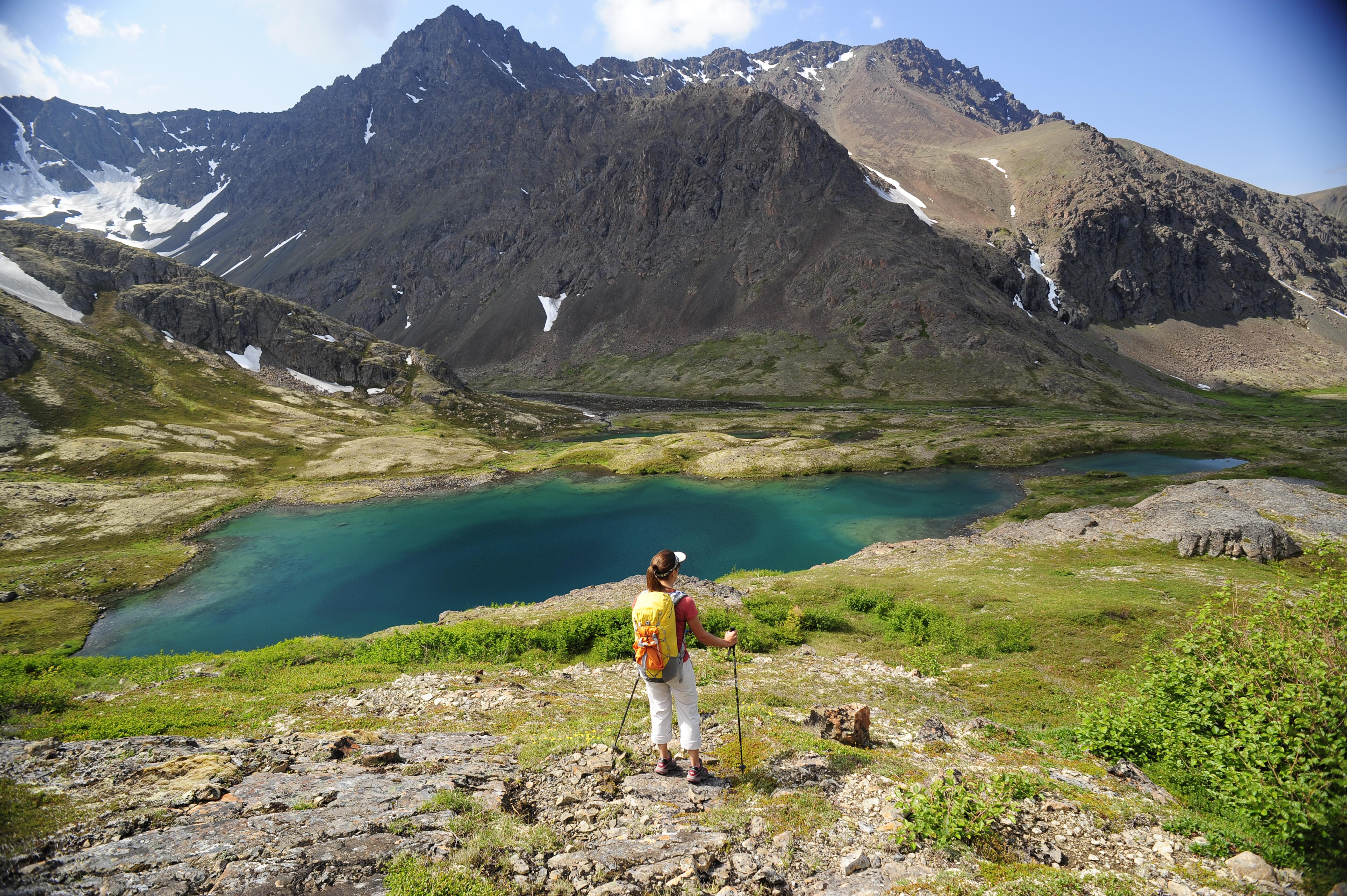 Outdoor image of the landscape scenery of Chugach State Park