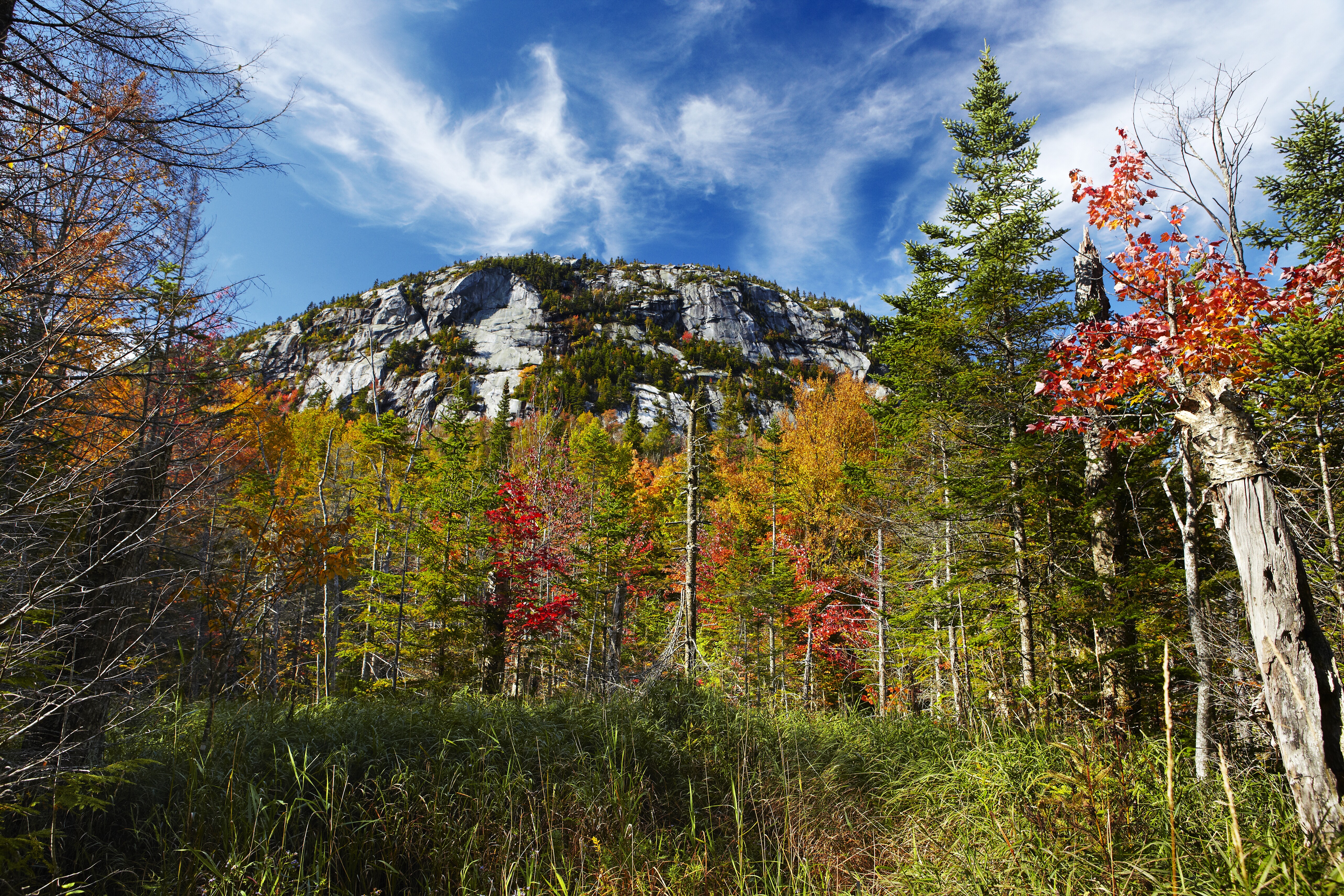 Image of Wheeler Mountain, in Vermont's Northeast Kingdom.