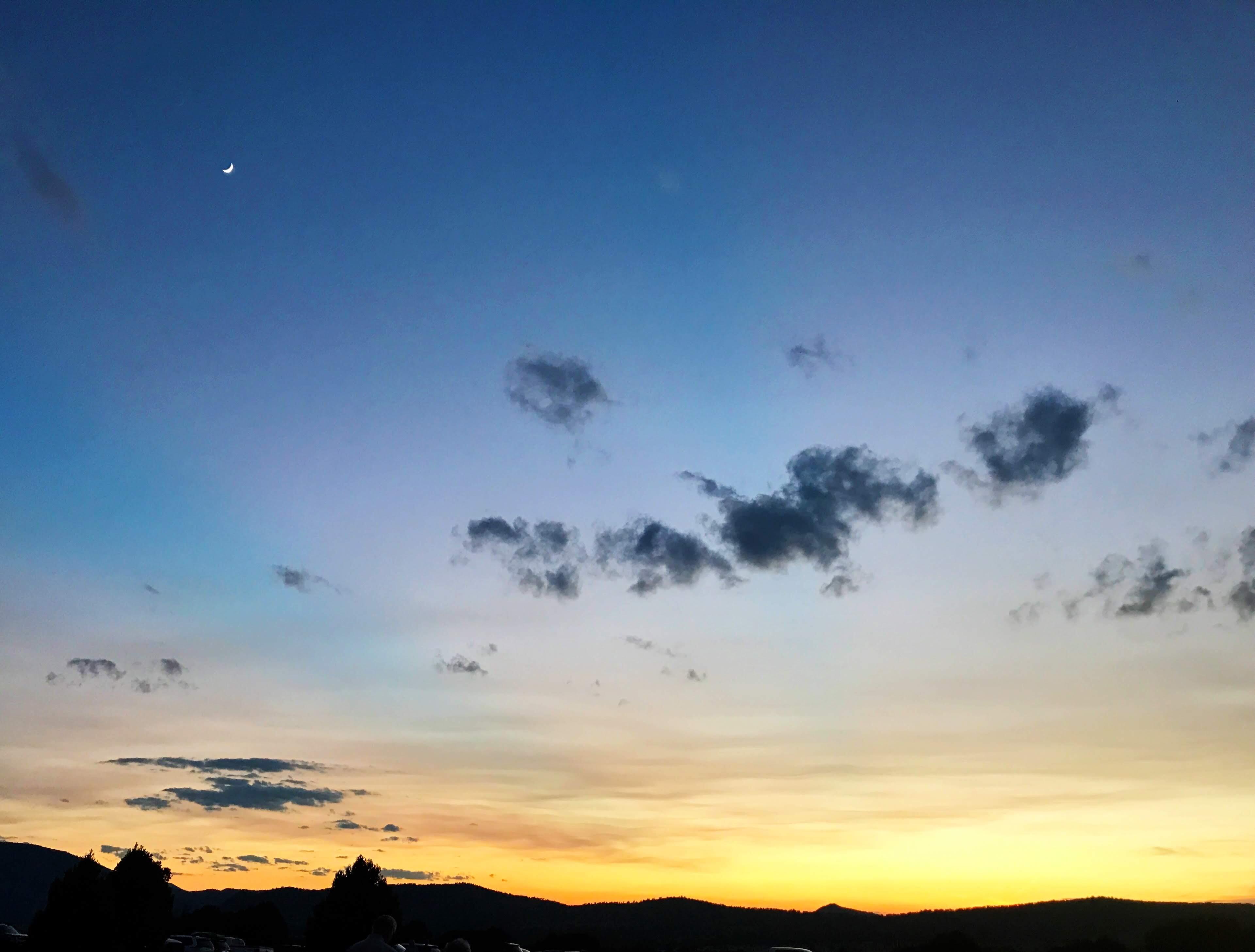 Sunset outside of McDonald Observatory