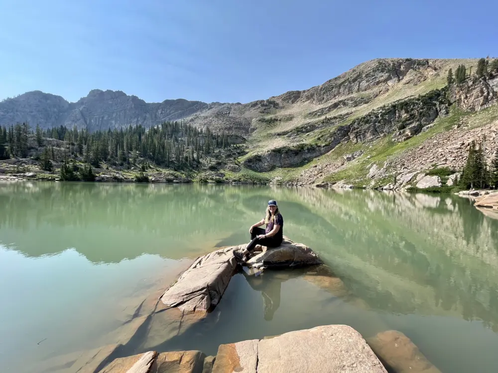Cecret Lake Alta Ski Resort