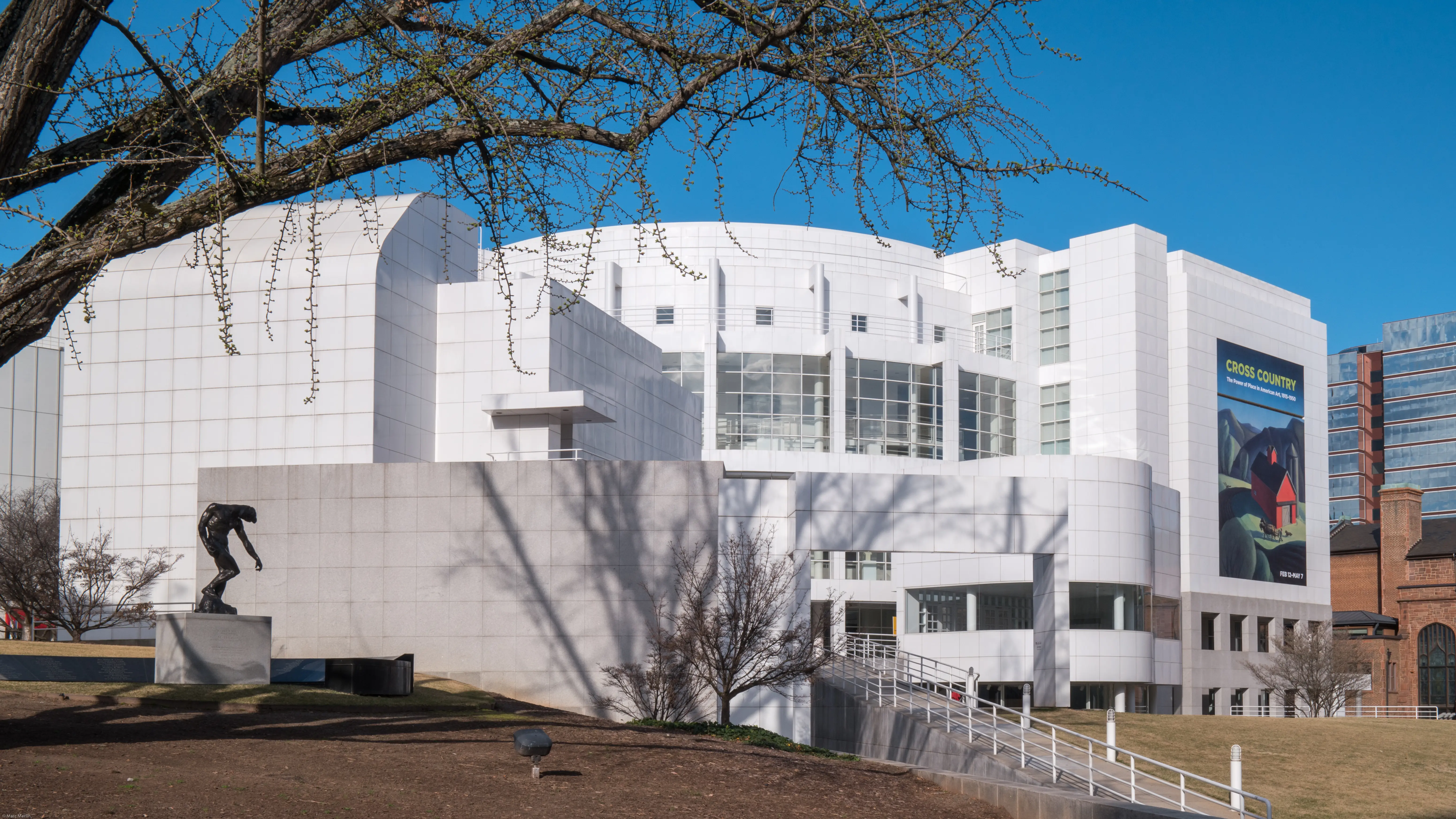 Exterior image of the High Museum of Art in Atlanta, Georgia.