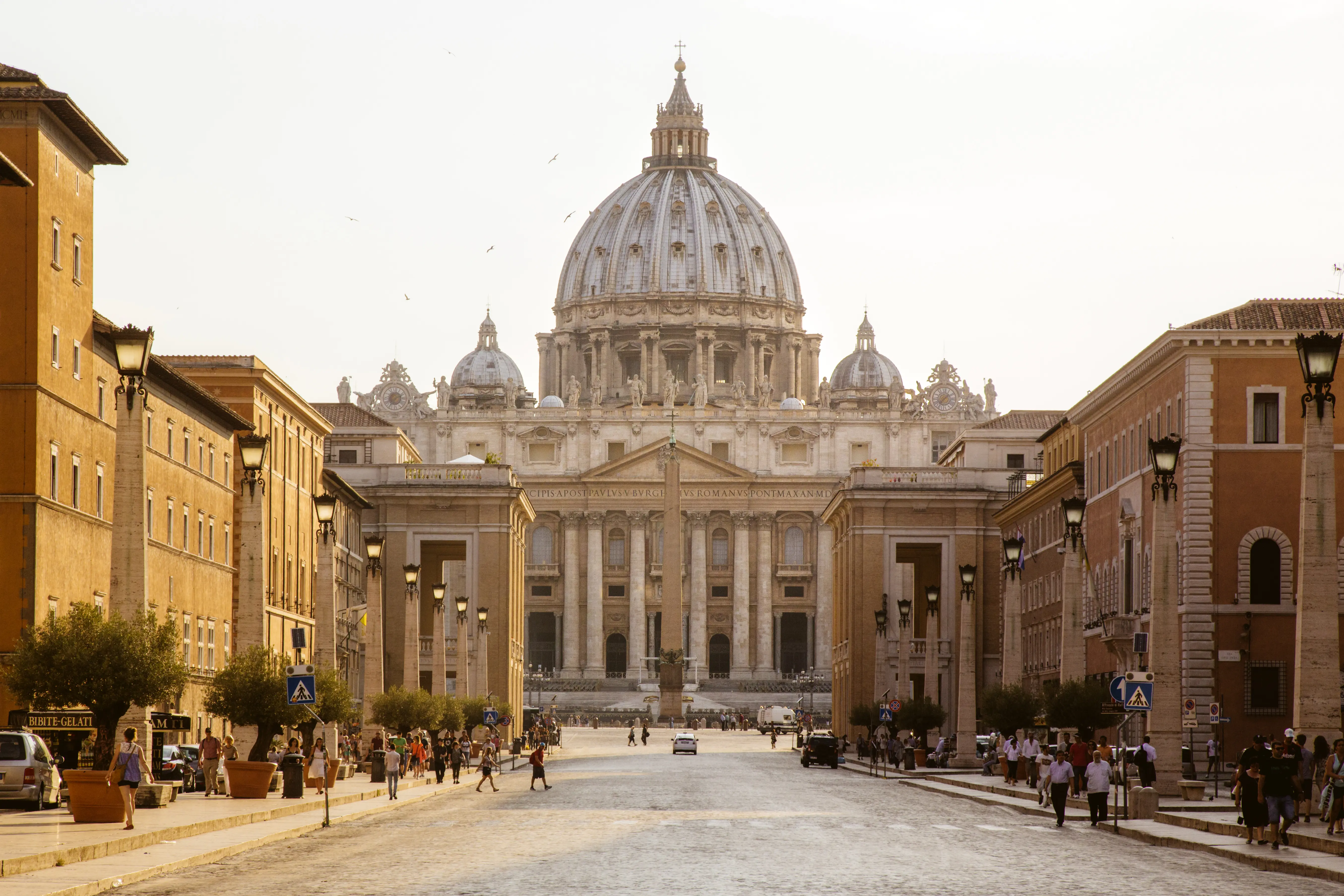 Outdoor image of St. Peter's Basilica.