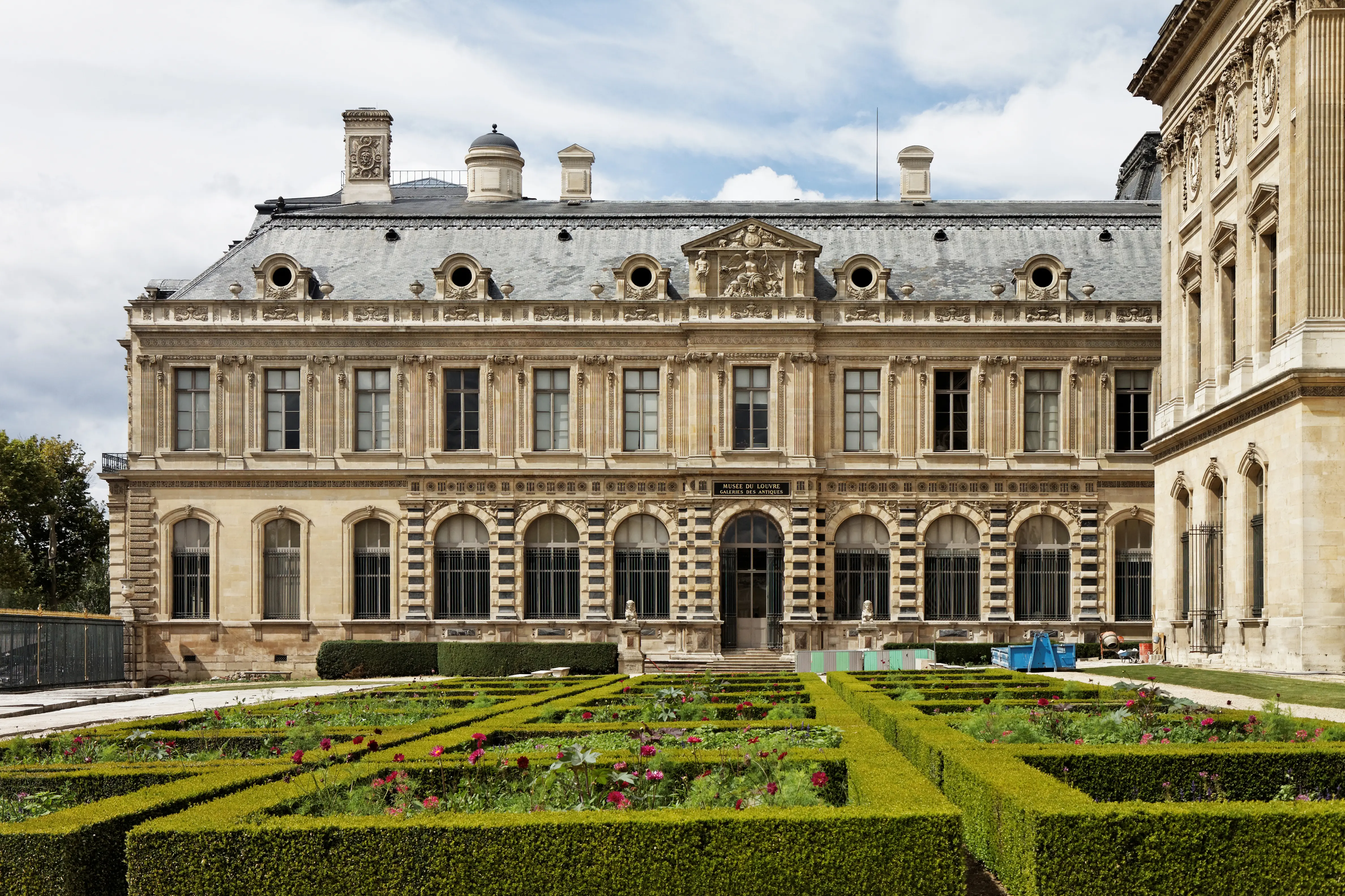 The Louvre in Paris France