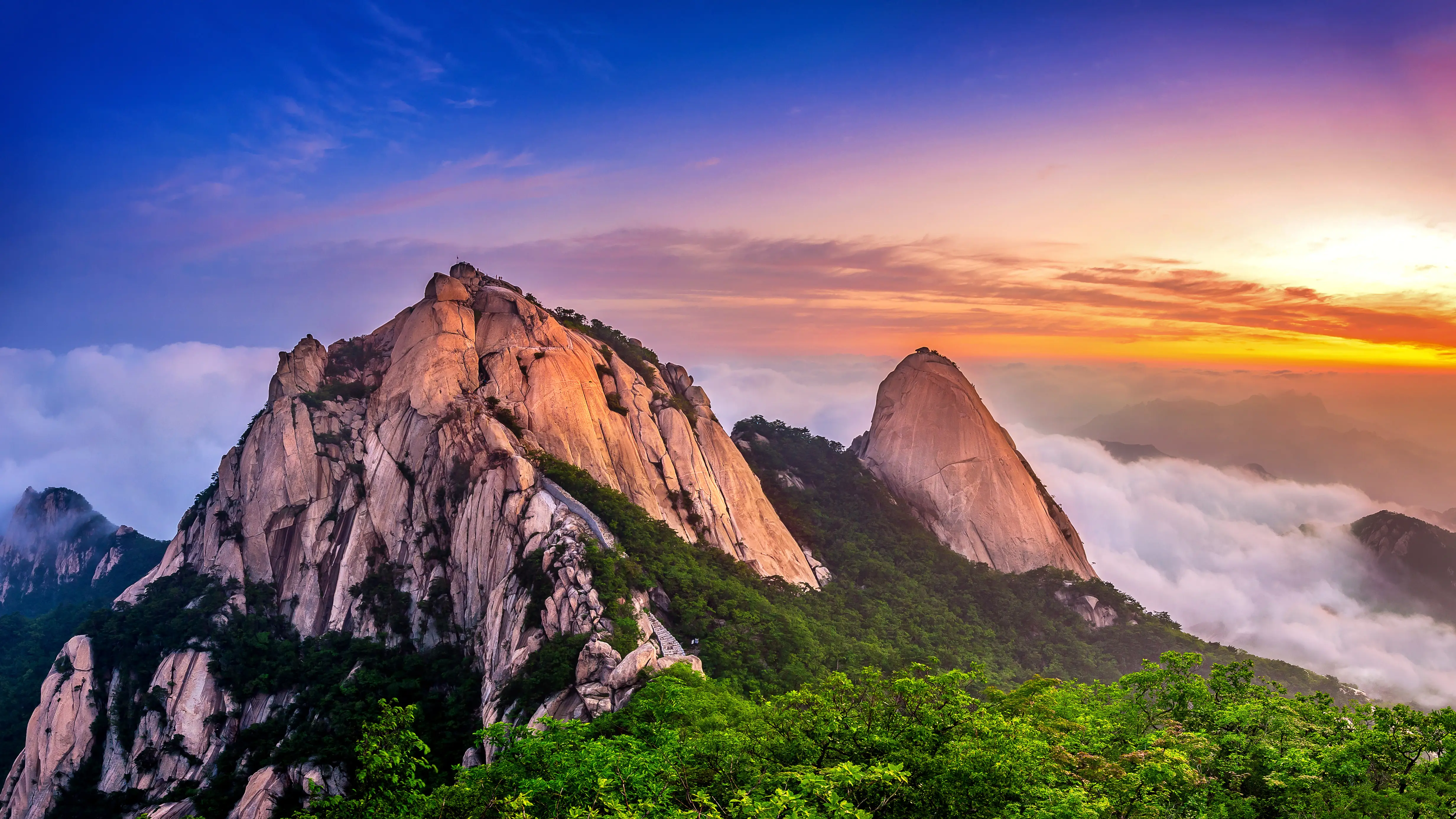 Photo of Bukhansan Mountains Seoul
