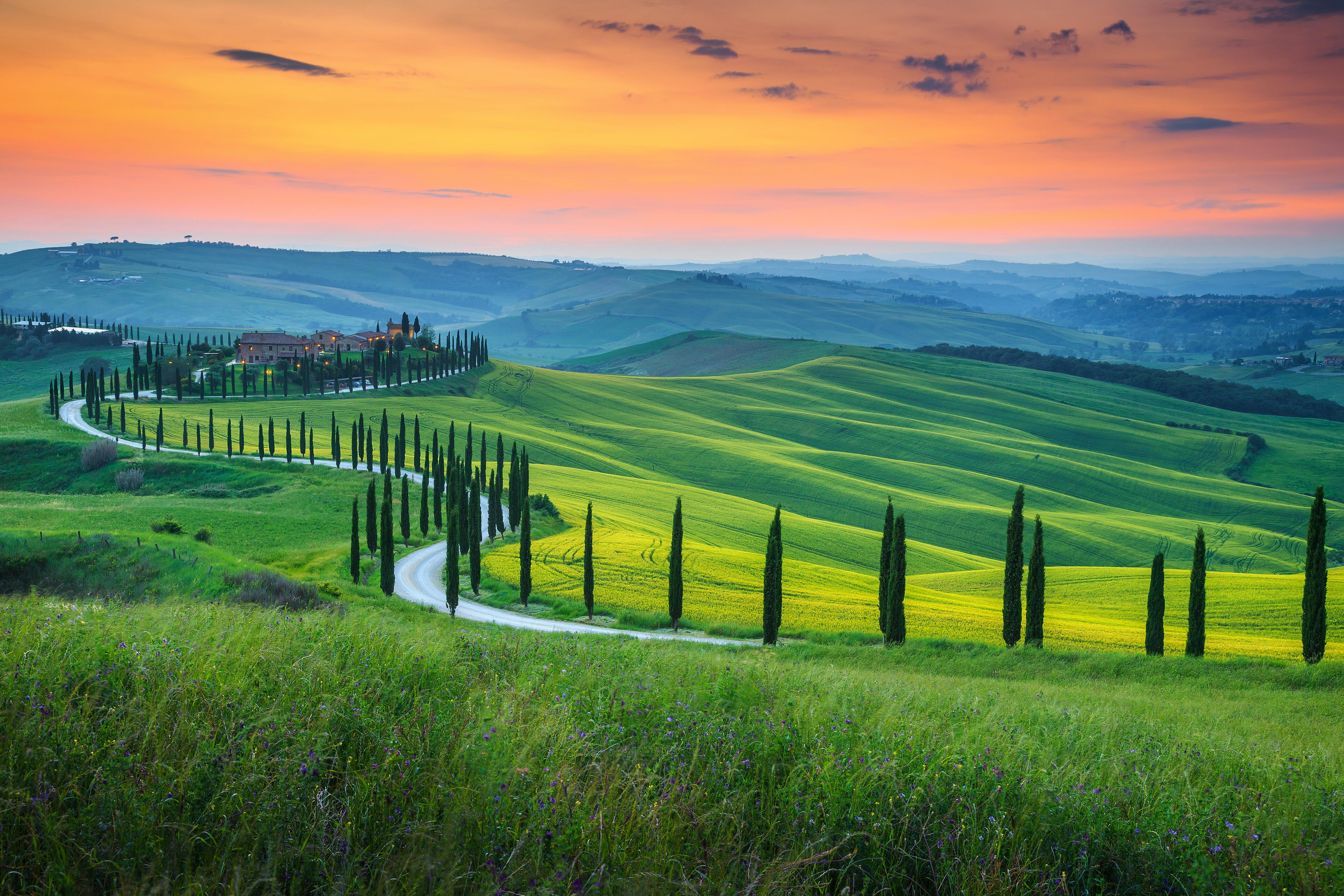 Tuscany Italy landscape
