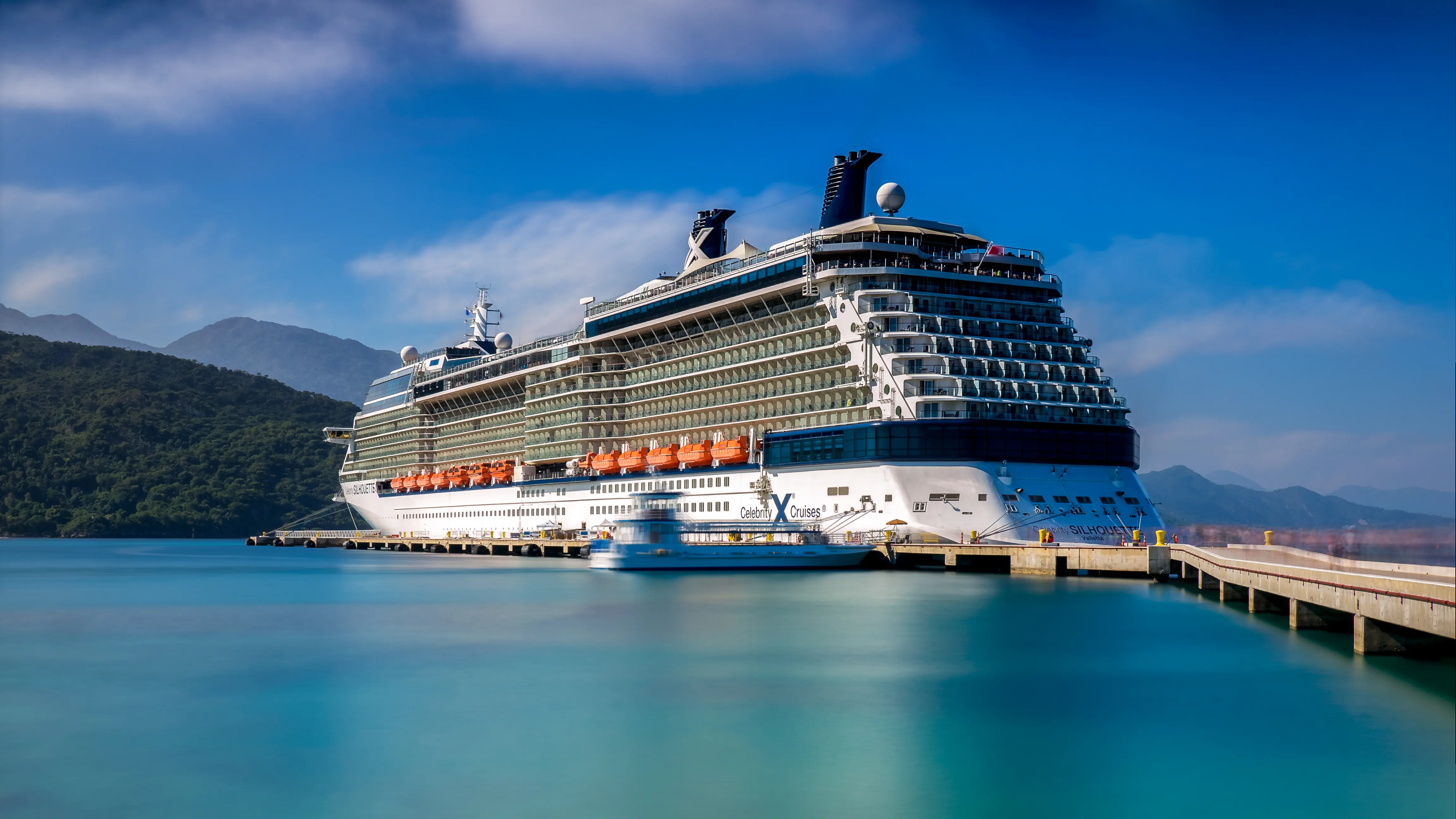 Celebrity Cruises Labadee Silhouette ship