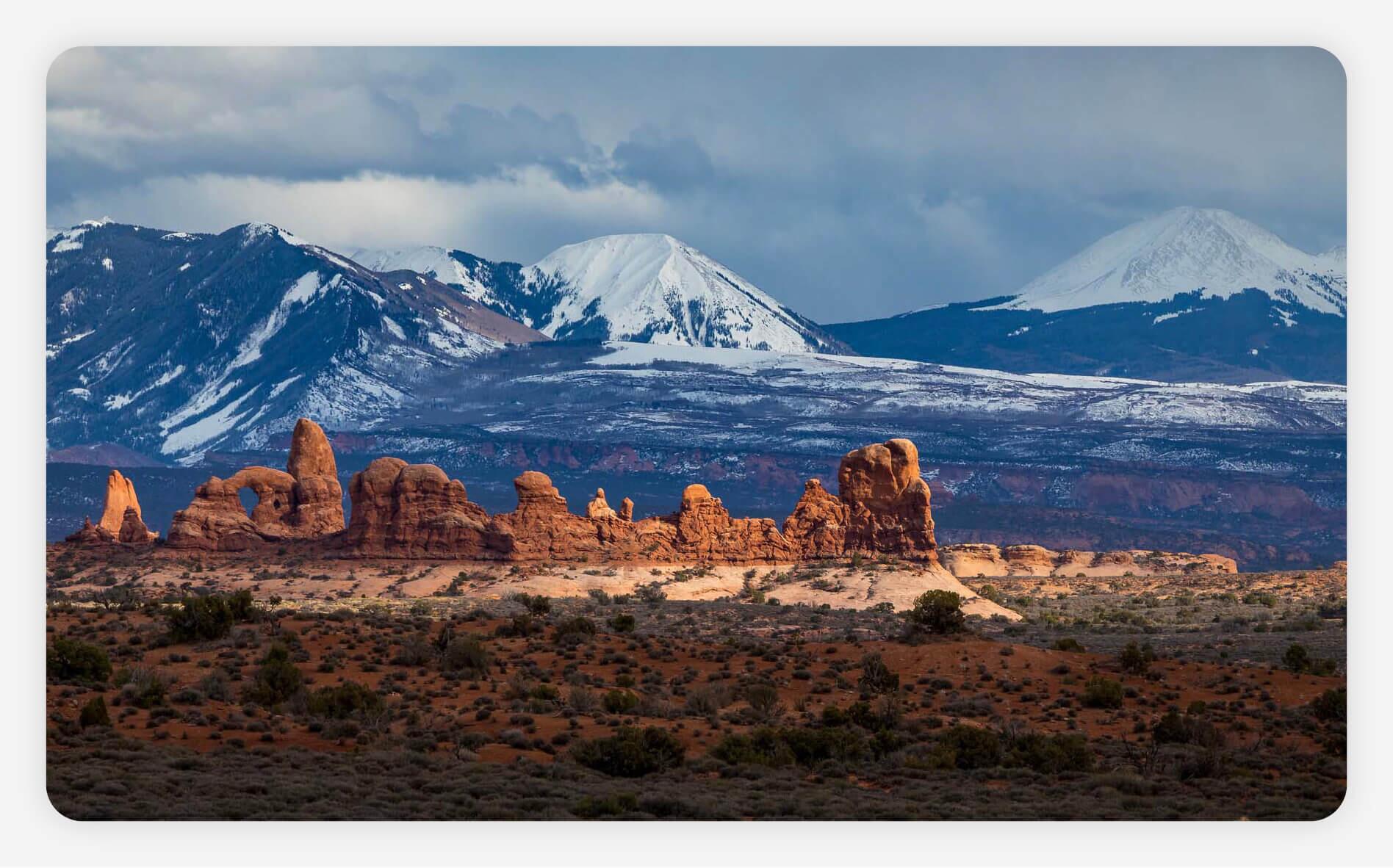 Parade of Elephants in Arches National Park