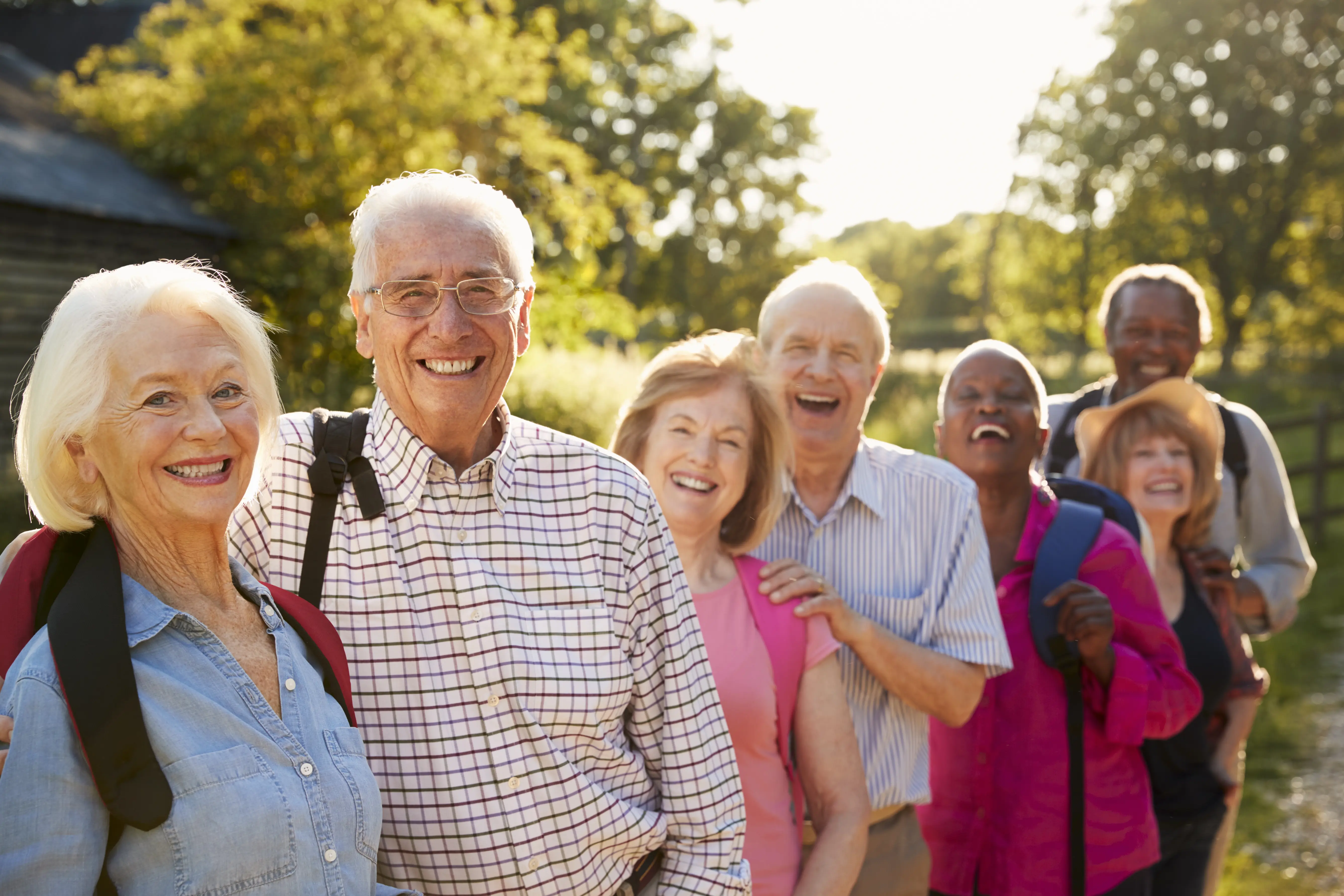 Group traveling together