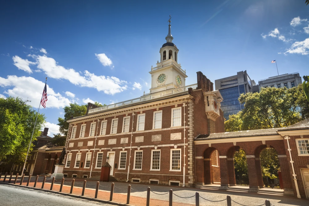 Independence Hall in Philadelphia Pennsylvania
