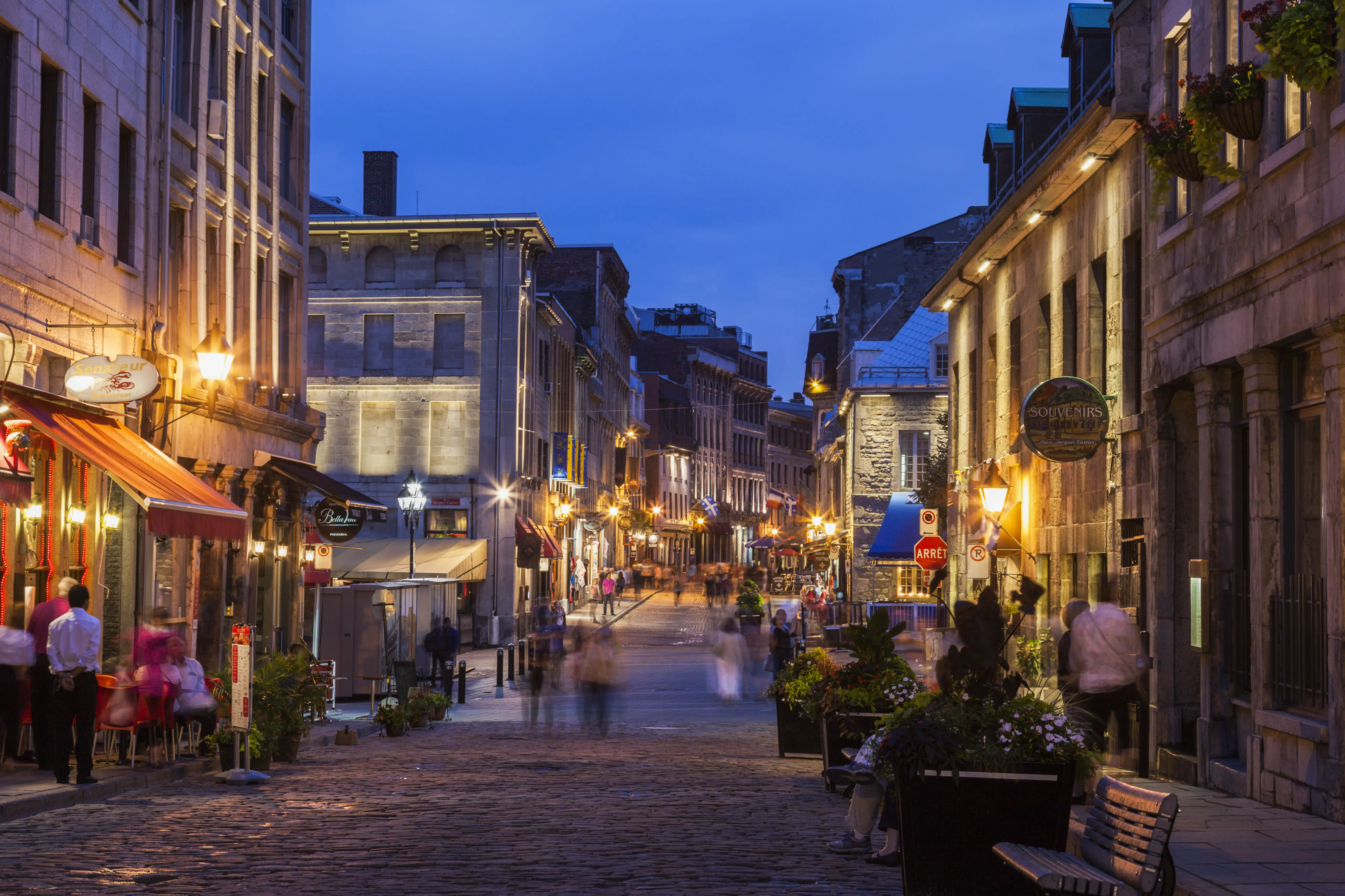 Photo of Saint Paul Street in Montreal, Canada