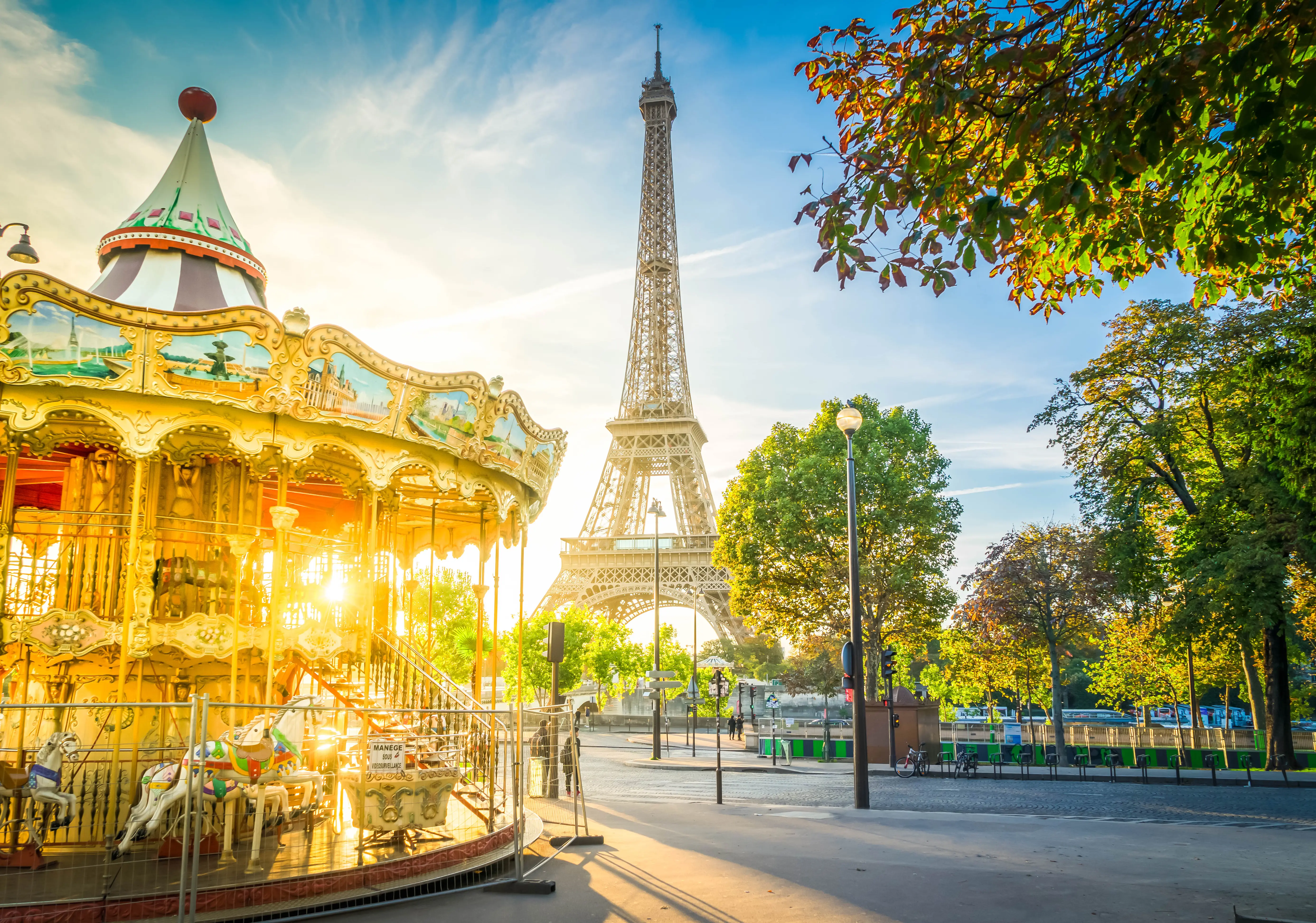 eiffel tour and from Trocadero, Paris AAA Vacations