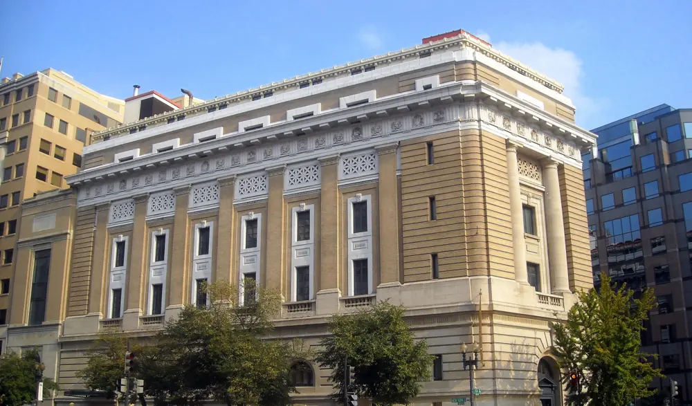 Exterior of the National Museum of Women in the Arts in Washington, D.C.