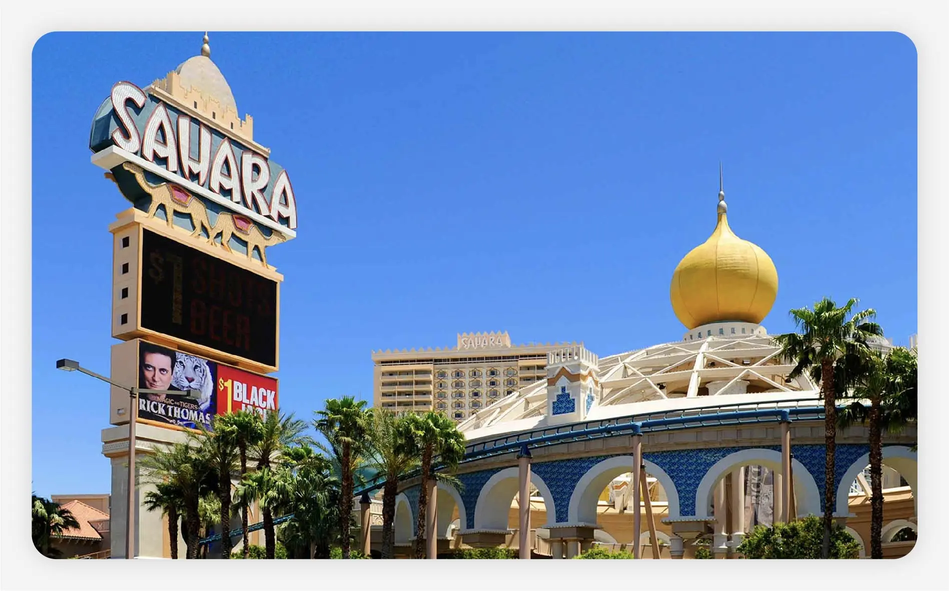 The Sahara Las Vegas hotel