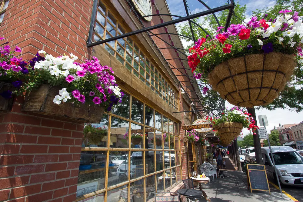 Downtown, shops, Durango, Colorado