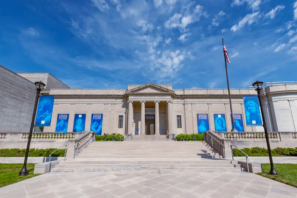 Exterior image of the Virginia Museum of History & Culture.