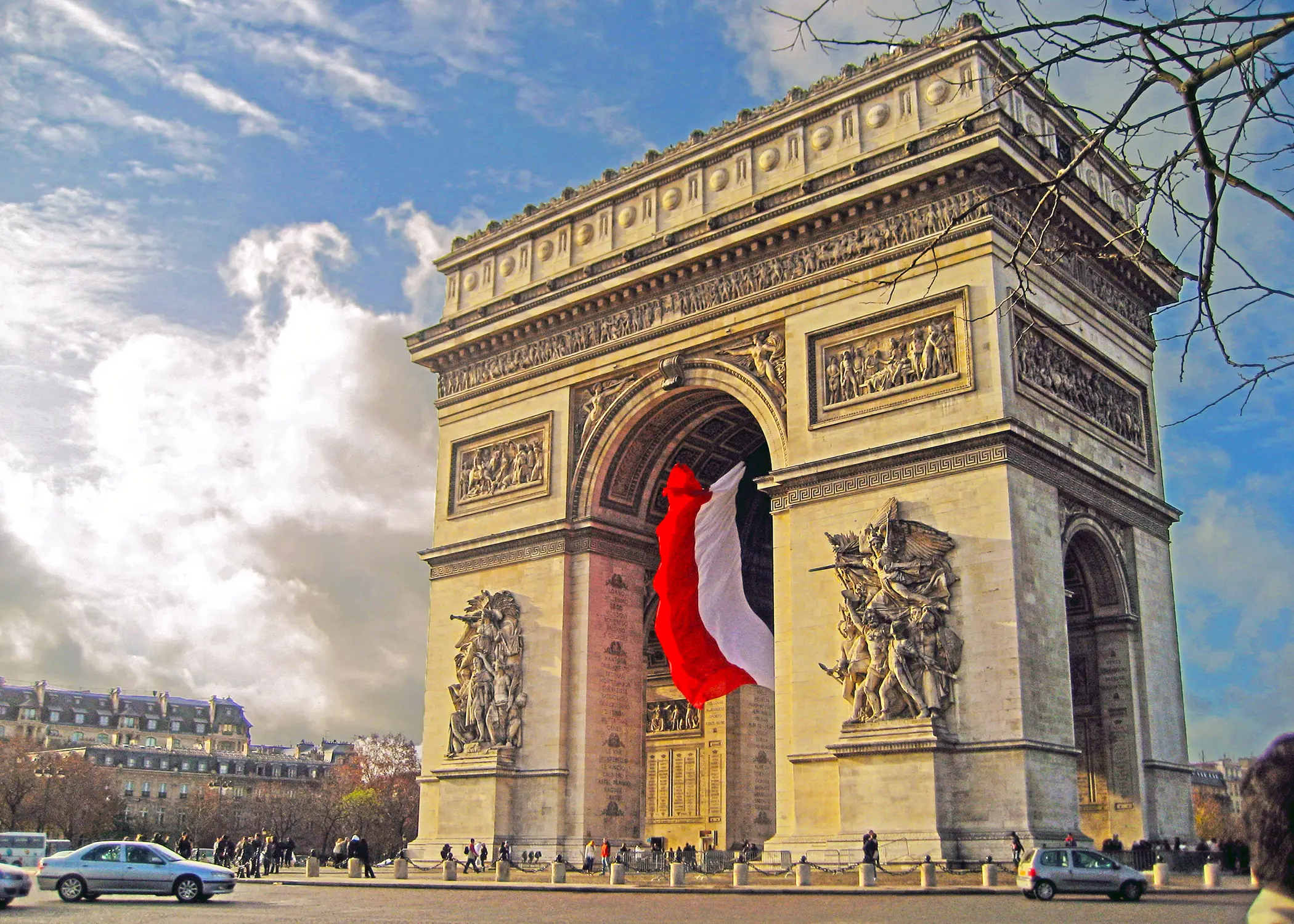 Arc de Triomphe, Paris, France