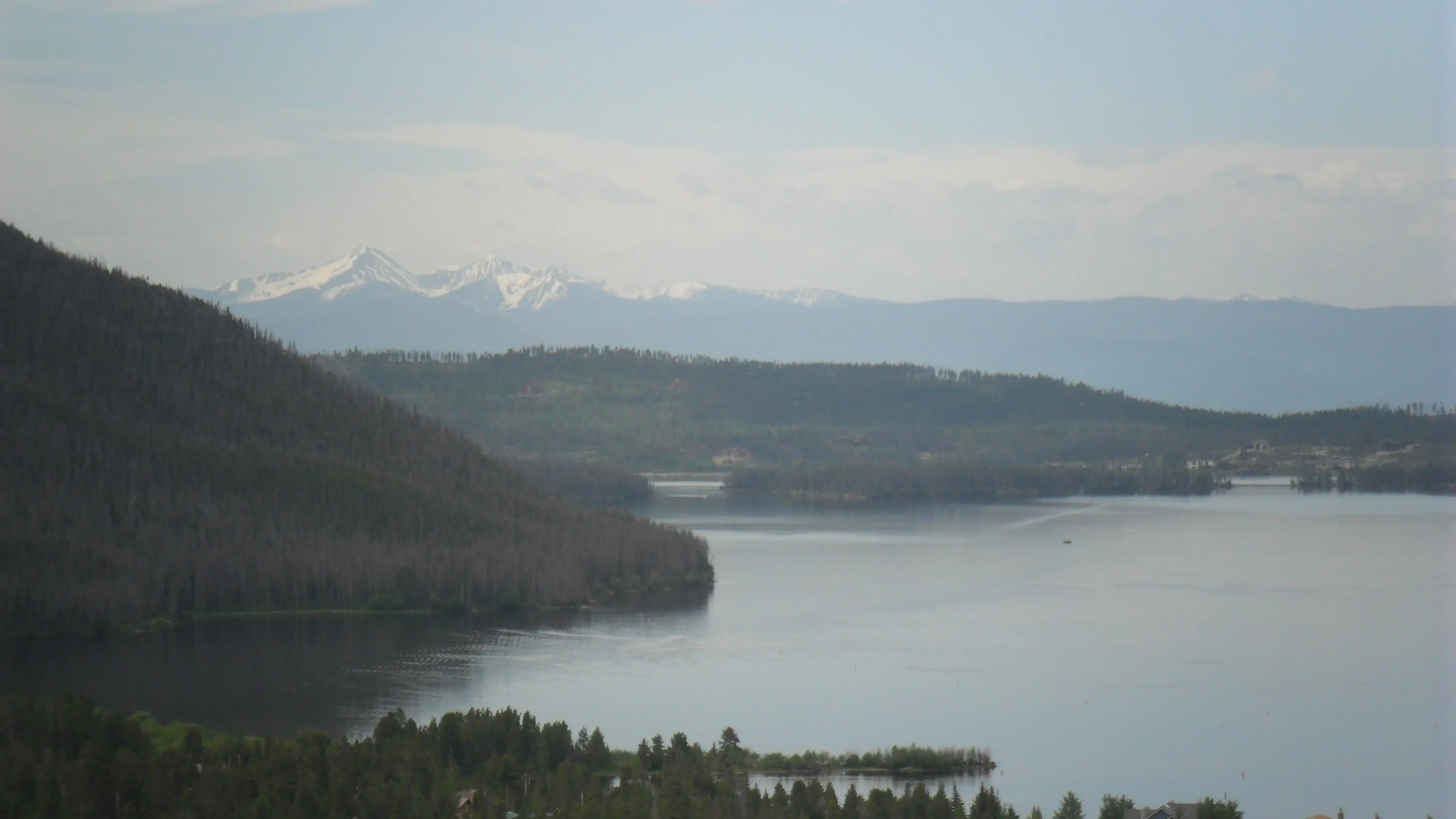 Landscape shot of Grand Lake Colorado