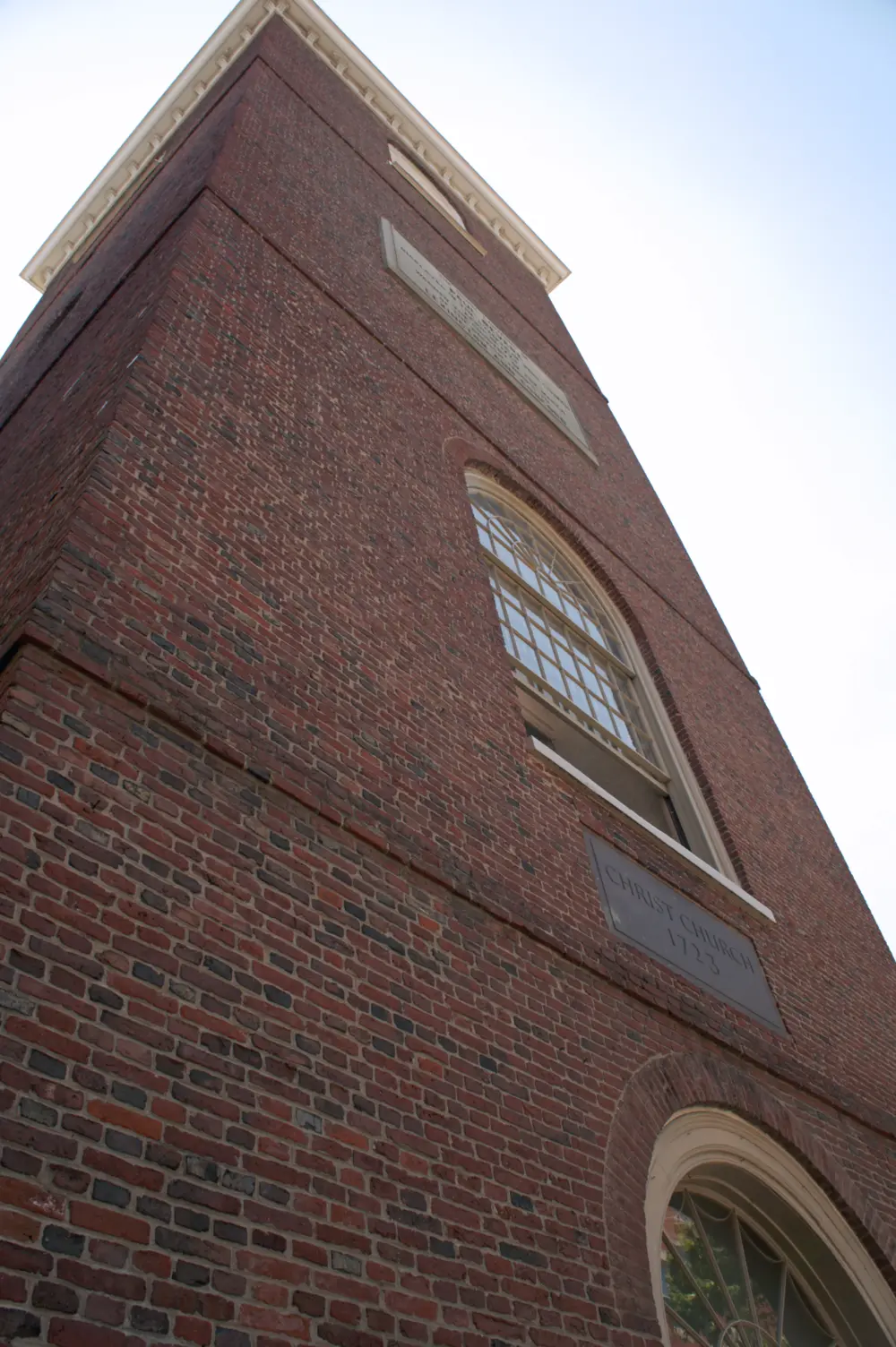 Exterior of Old North Church in Boston Massachusetts