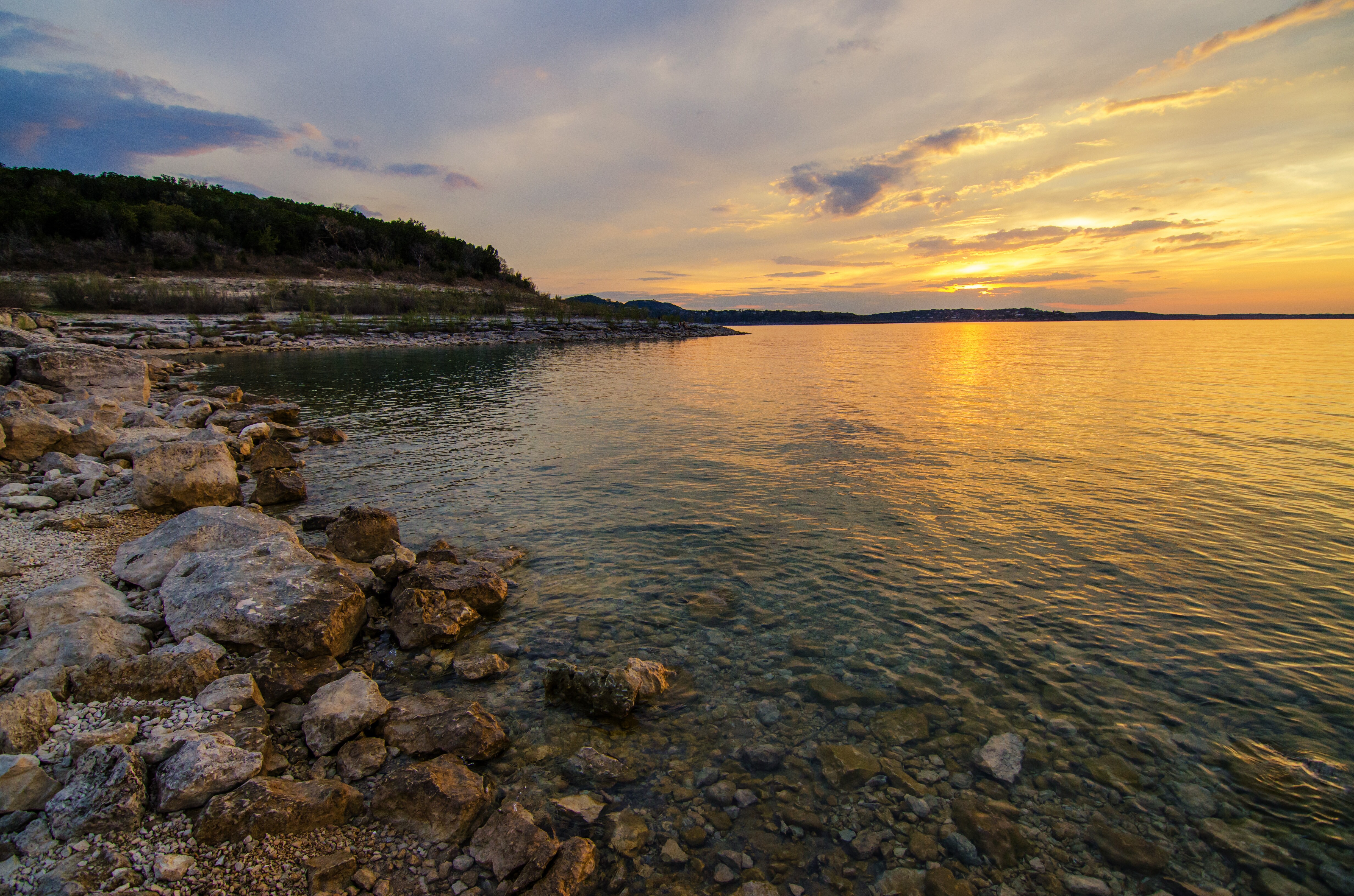 Image of Canyon Lake in Texas.