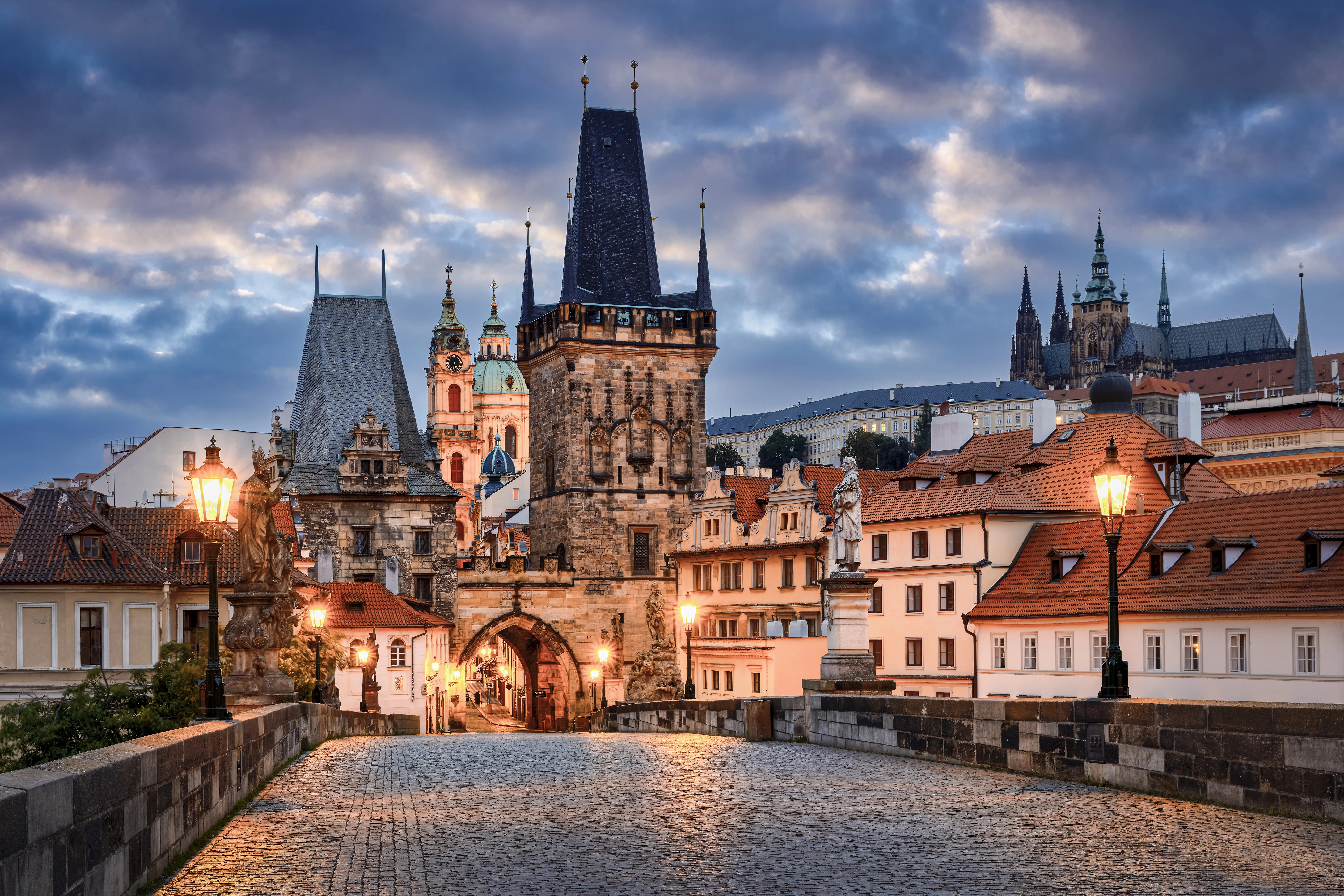 Photo of Bridge towers on Charles Bridge, Prague