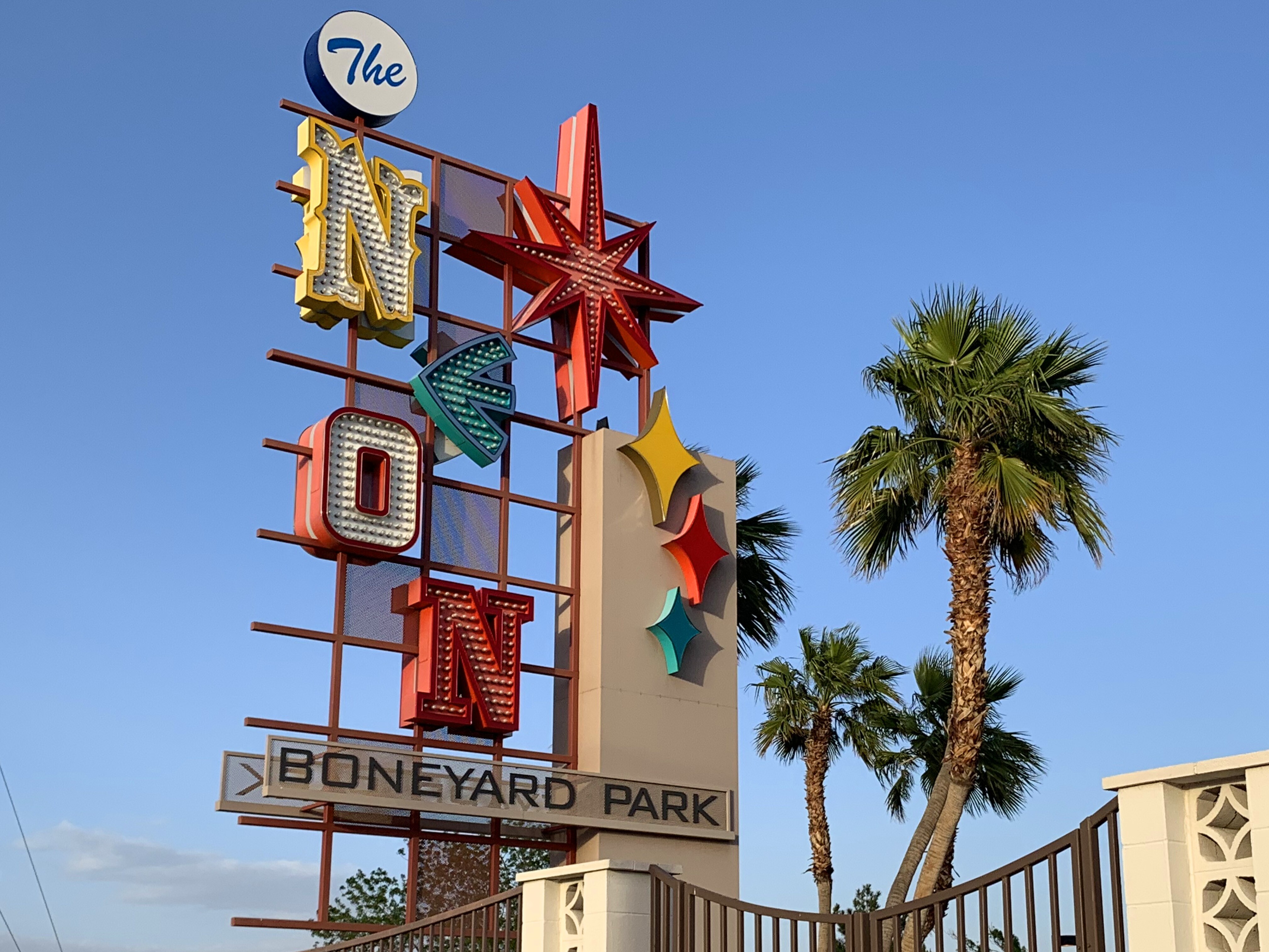 The entrance to the Neon Museum in Las Vegas, Nevada.