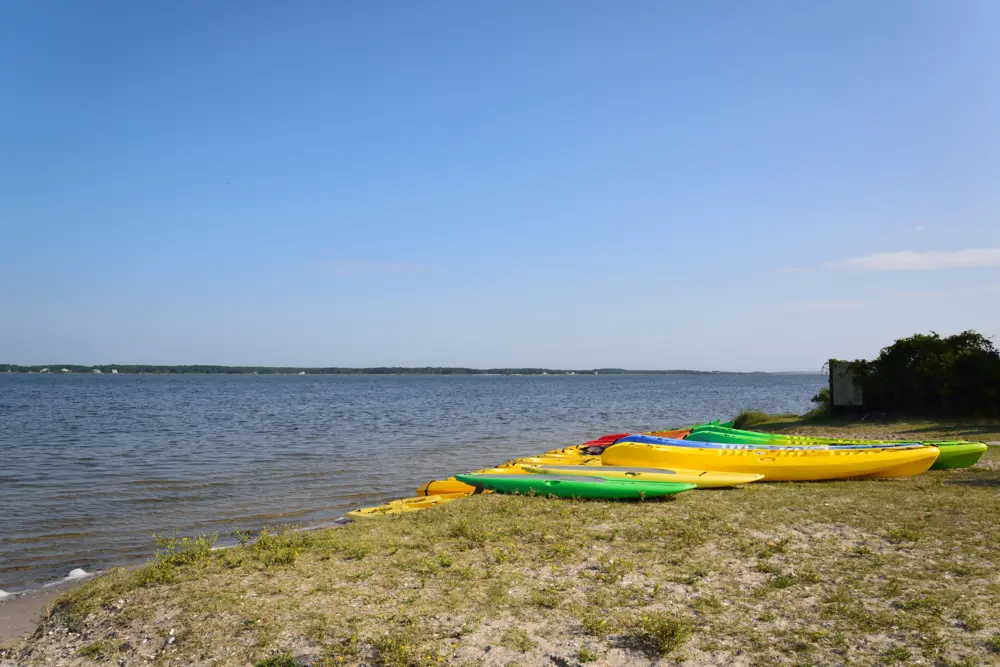 Frontier Town RV Resort & Campground, Kayaks at Assateague