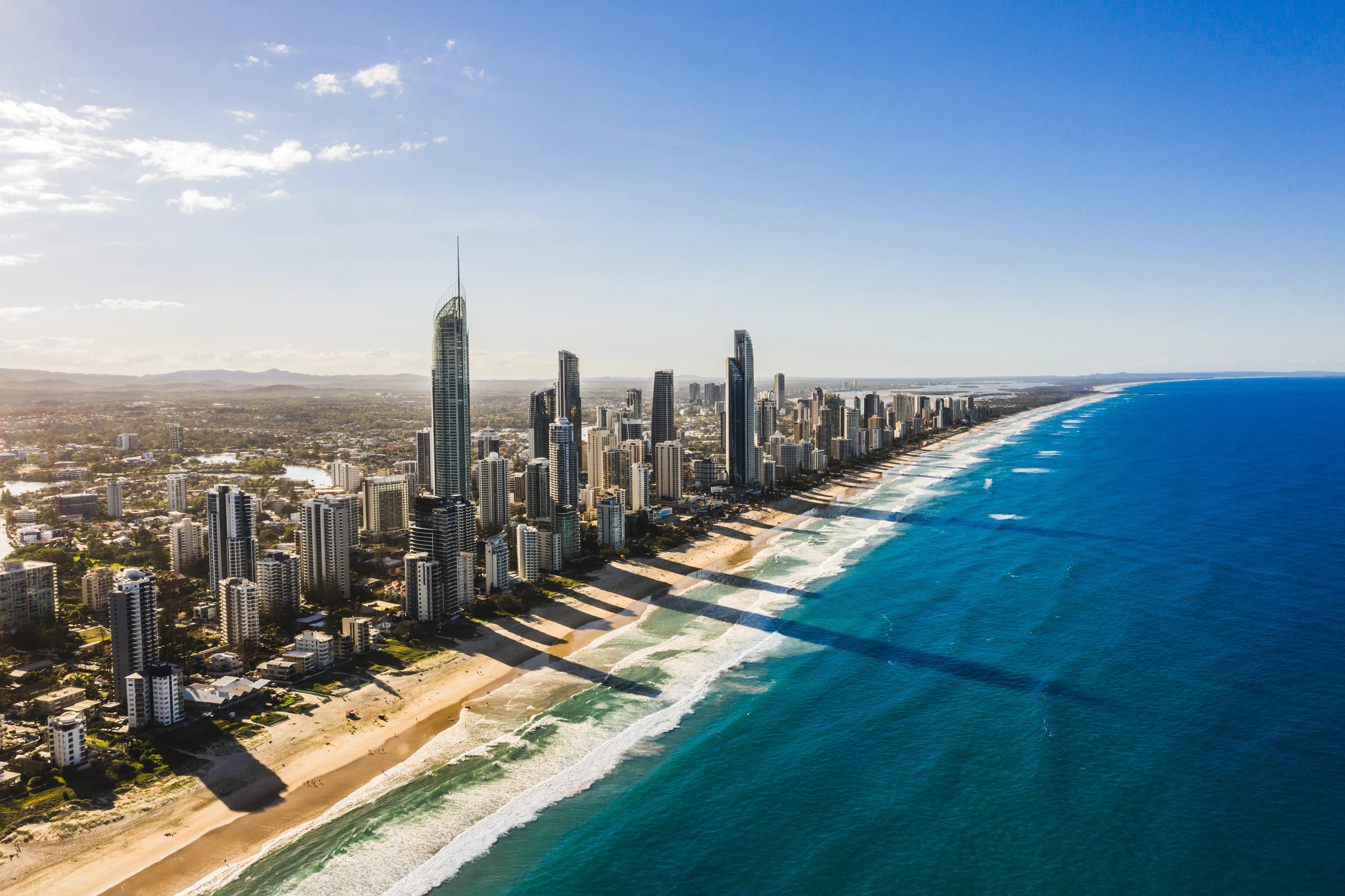 Skyline image of Gold Coast, Australia.